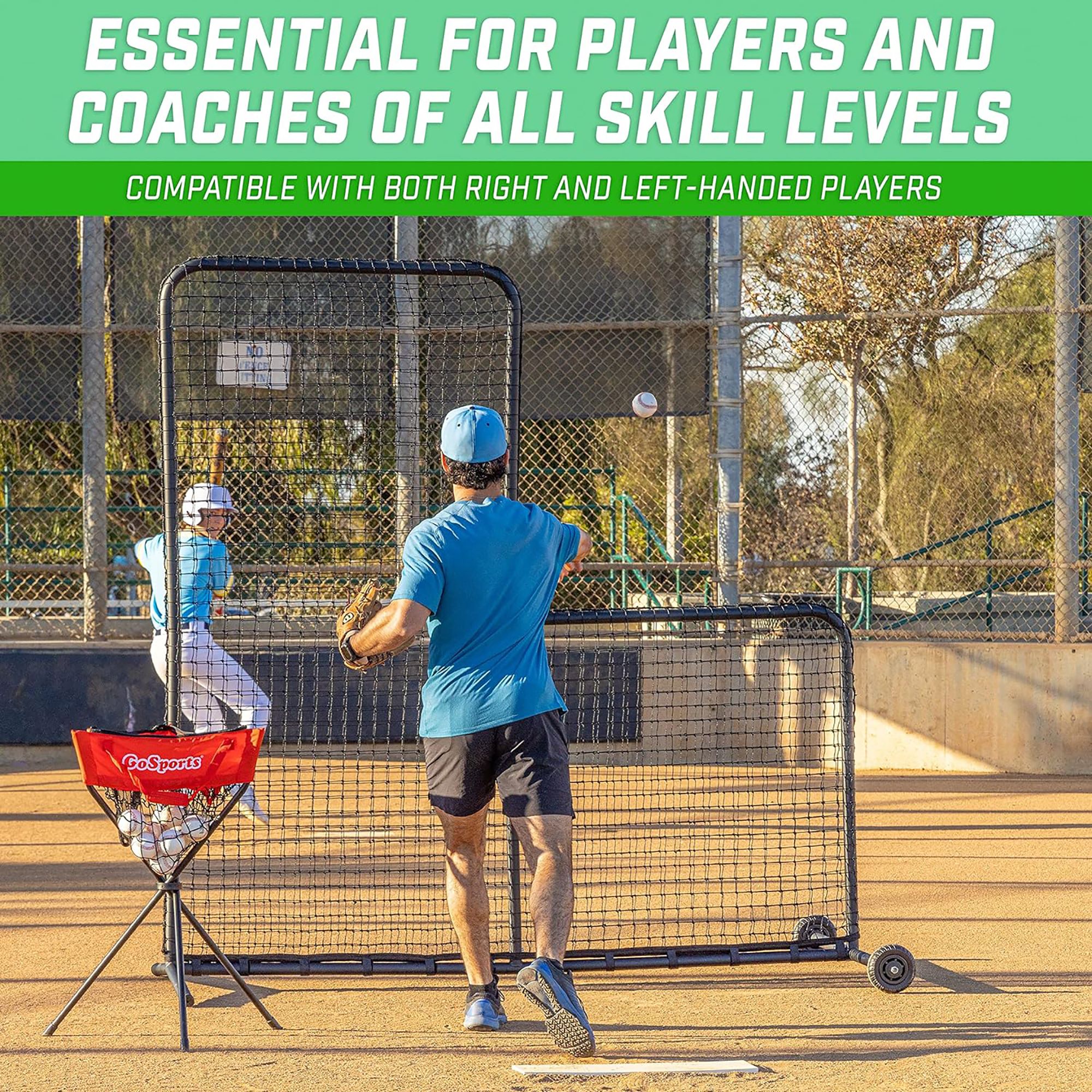 GoSports 7' x 7' L Screen Pitching Net product image