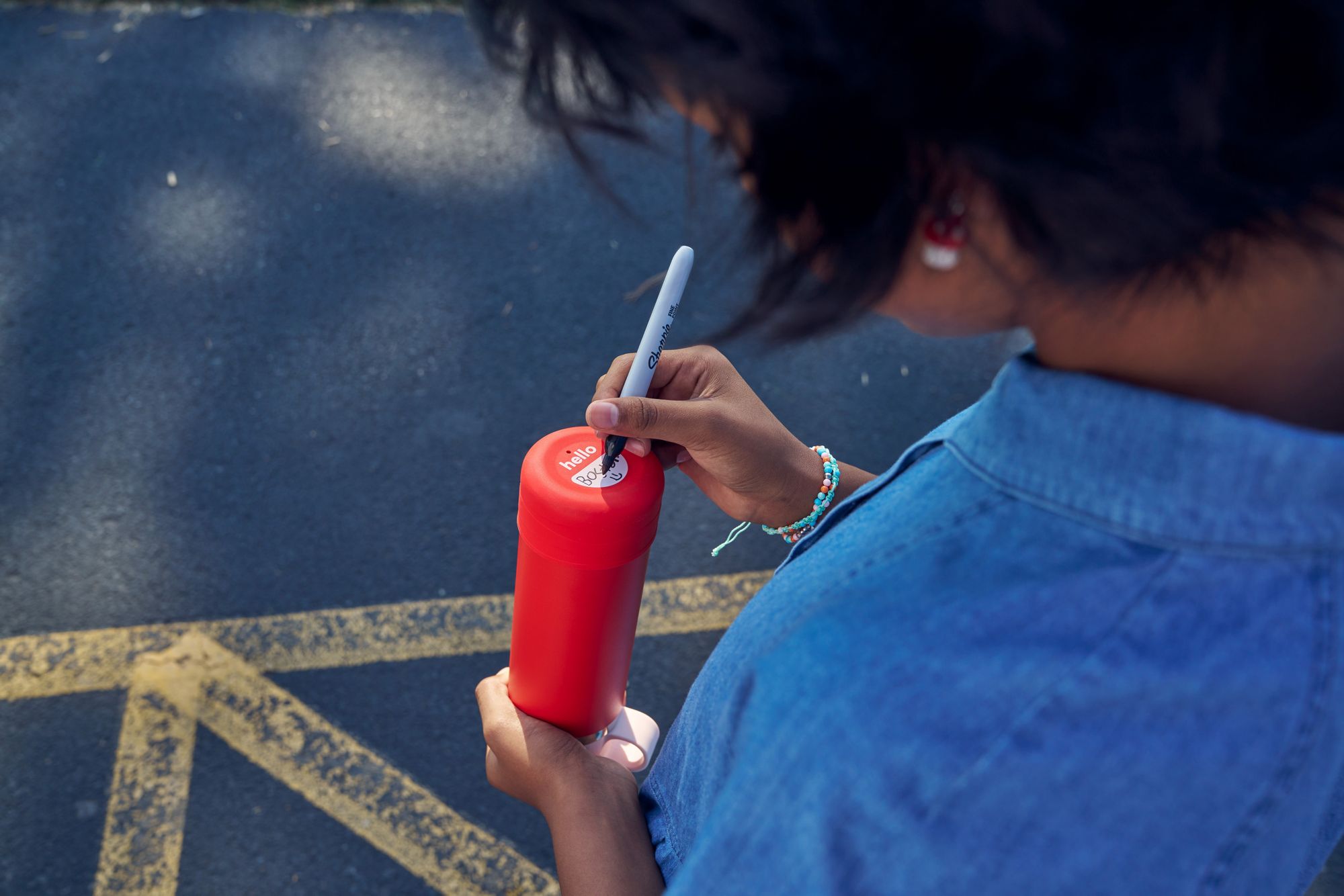 Hydro Flask 18 oz. Kids' Wide Mouth Bottle with Straw Cap and Boot product image