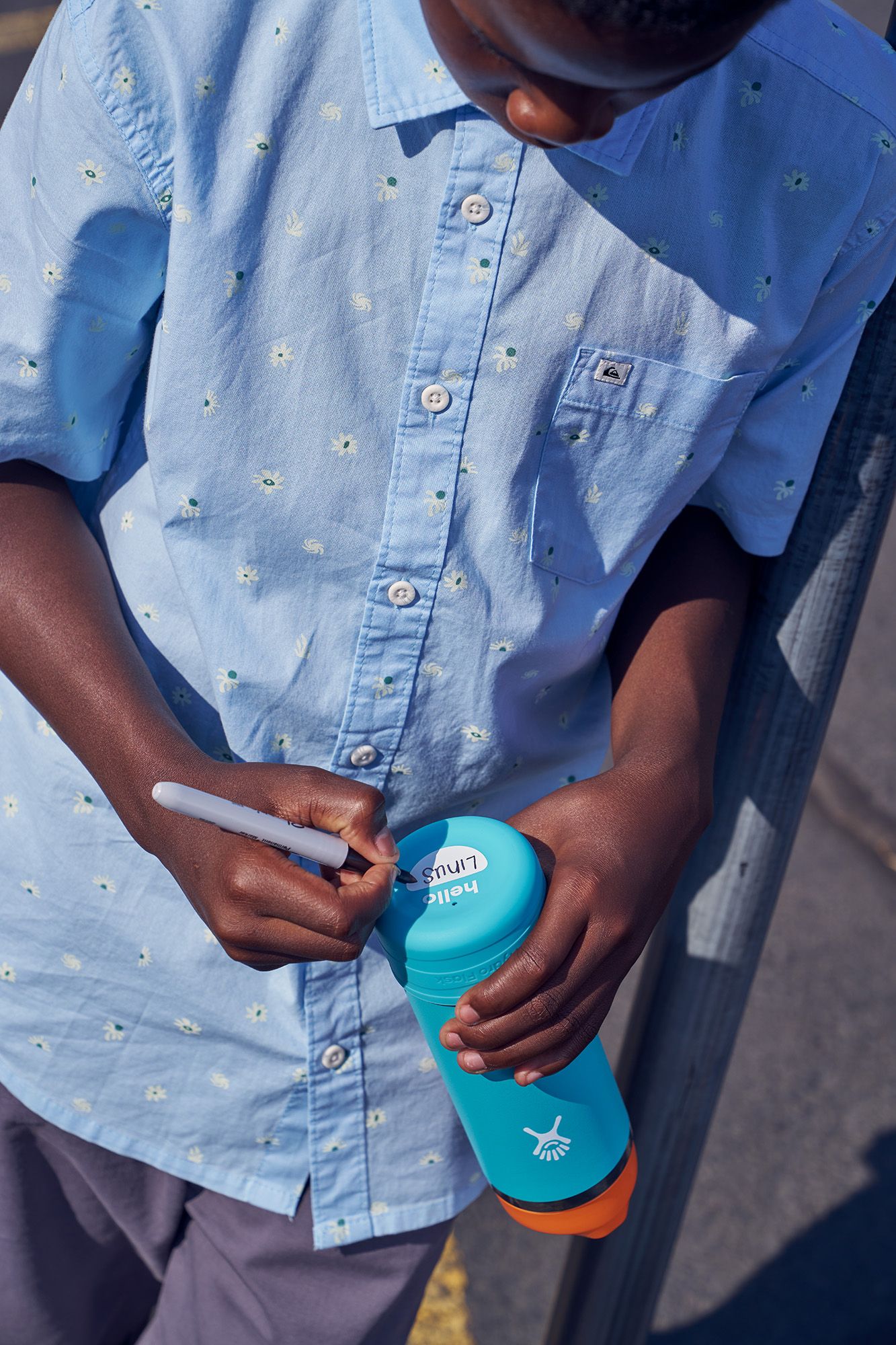 Hydro Flask 18 oz. Kids' Wide Mouth Bottle with Straw Cap and Boot product image