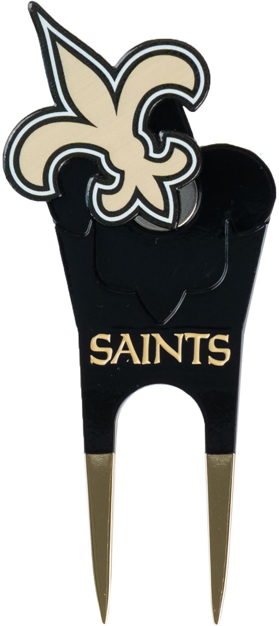 CMC Design New Orleans Saints Divot Tool with Custom Shaped Removable Marker product image