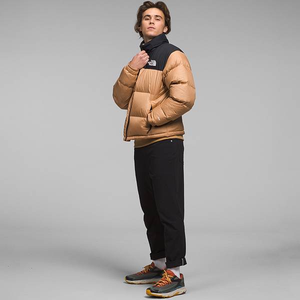 The North Face 1996 Retro Nuptse 700 Fill Packable Jacket Red  Orange-Transantarctic Blue Homme - FW21 - FR