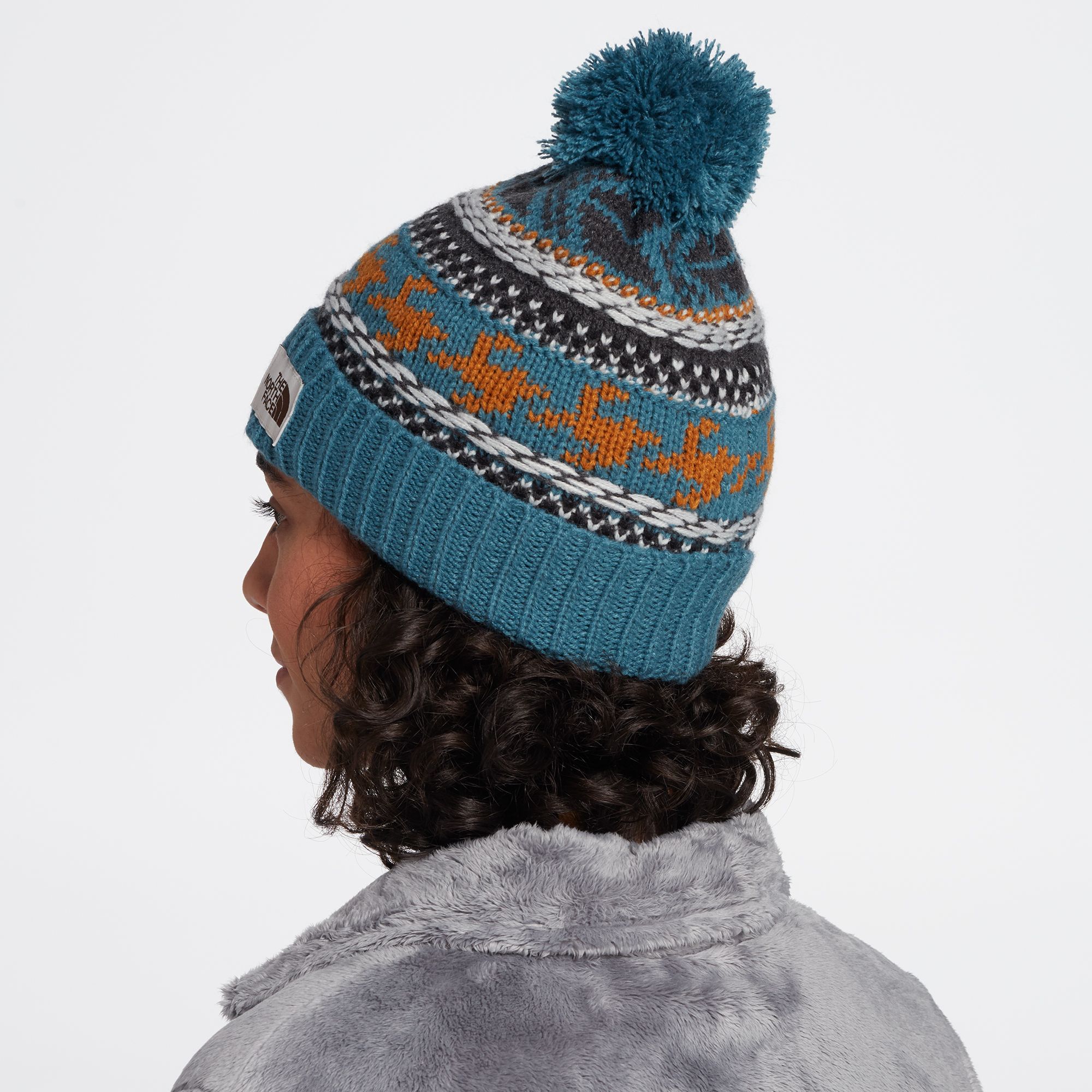 the north face mens fair isle beanie