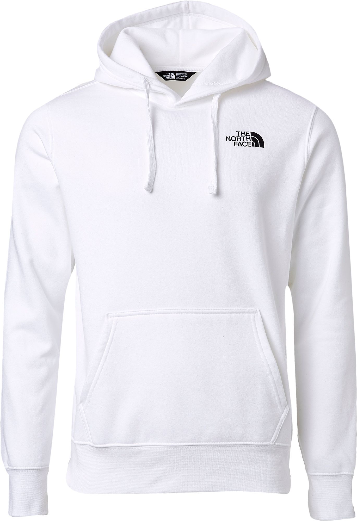 all white north face hoodie