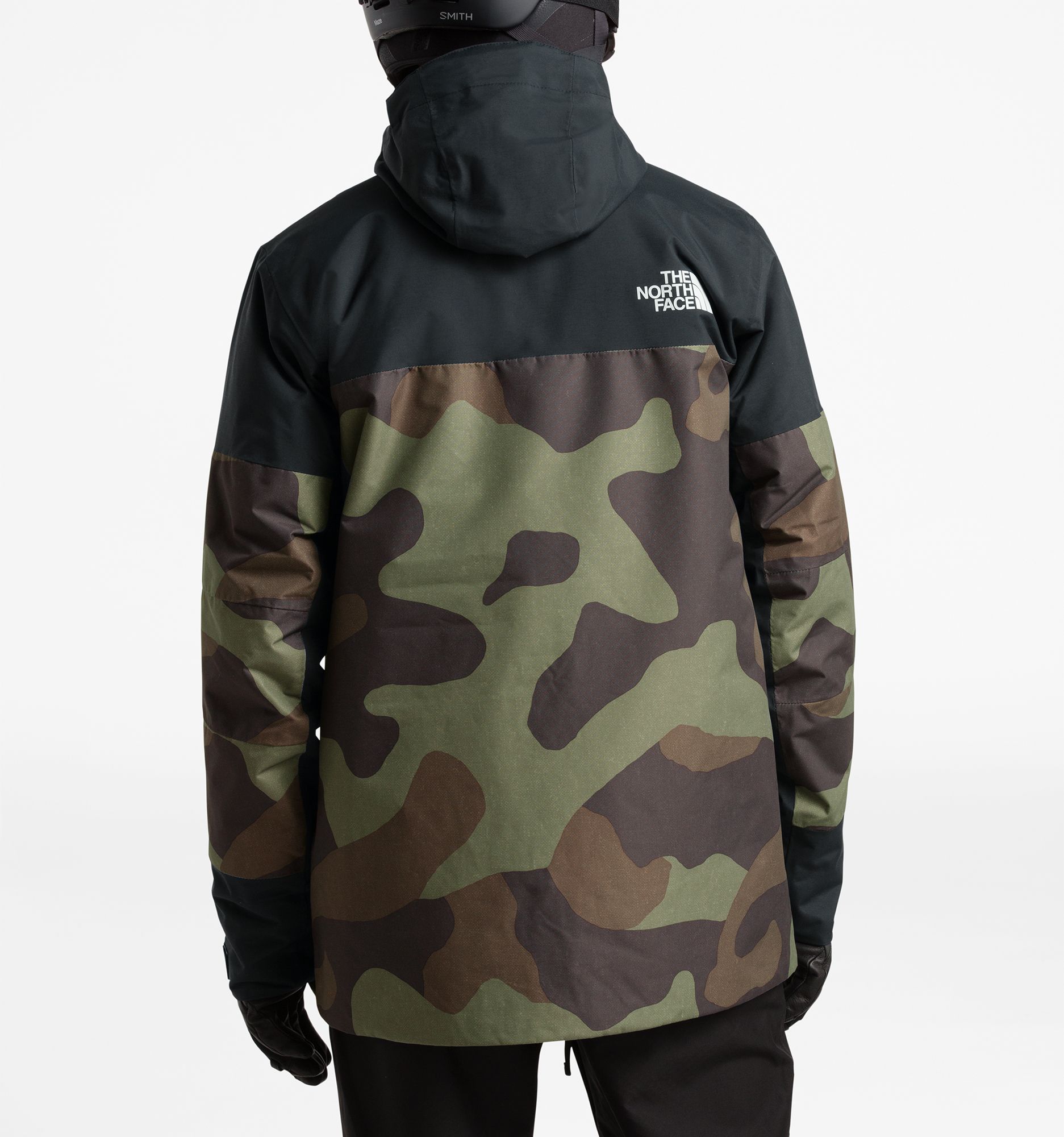 north face silvani jacket camo