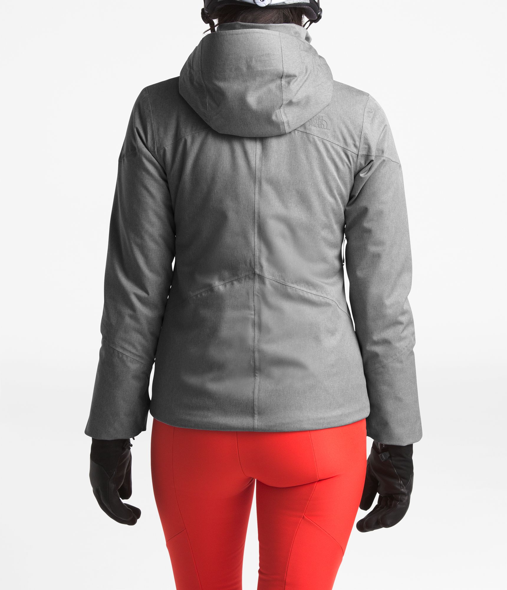 north face lenado jacket grey