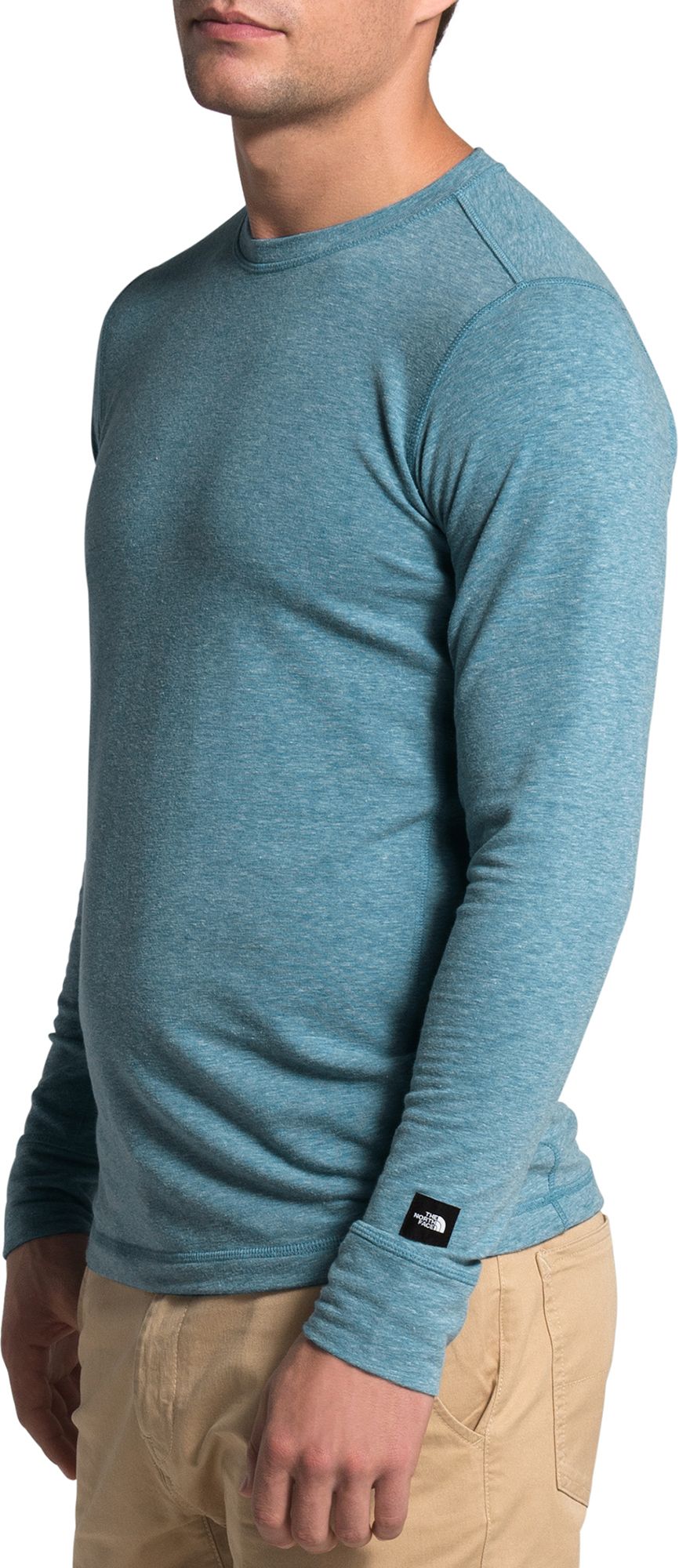 the north face men's crew long sleeve shirt