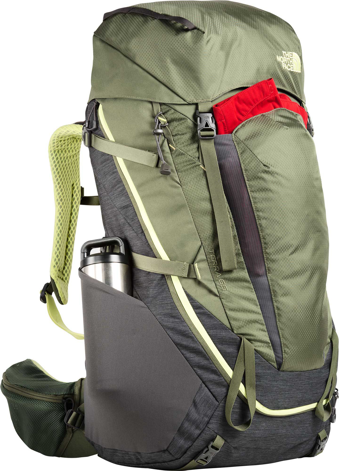 north face backpack 65