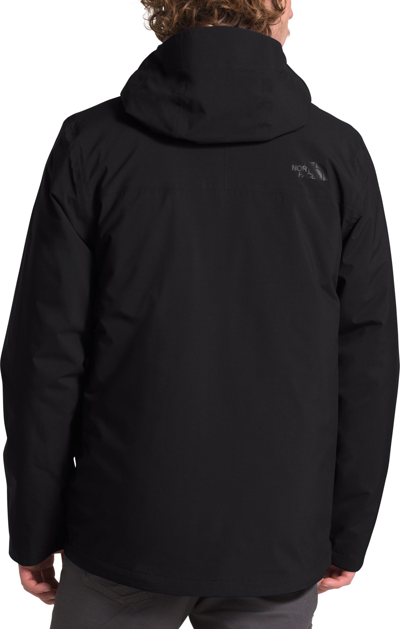 the north face men's carto triclimate jacket asphalt grey
