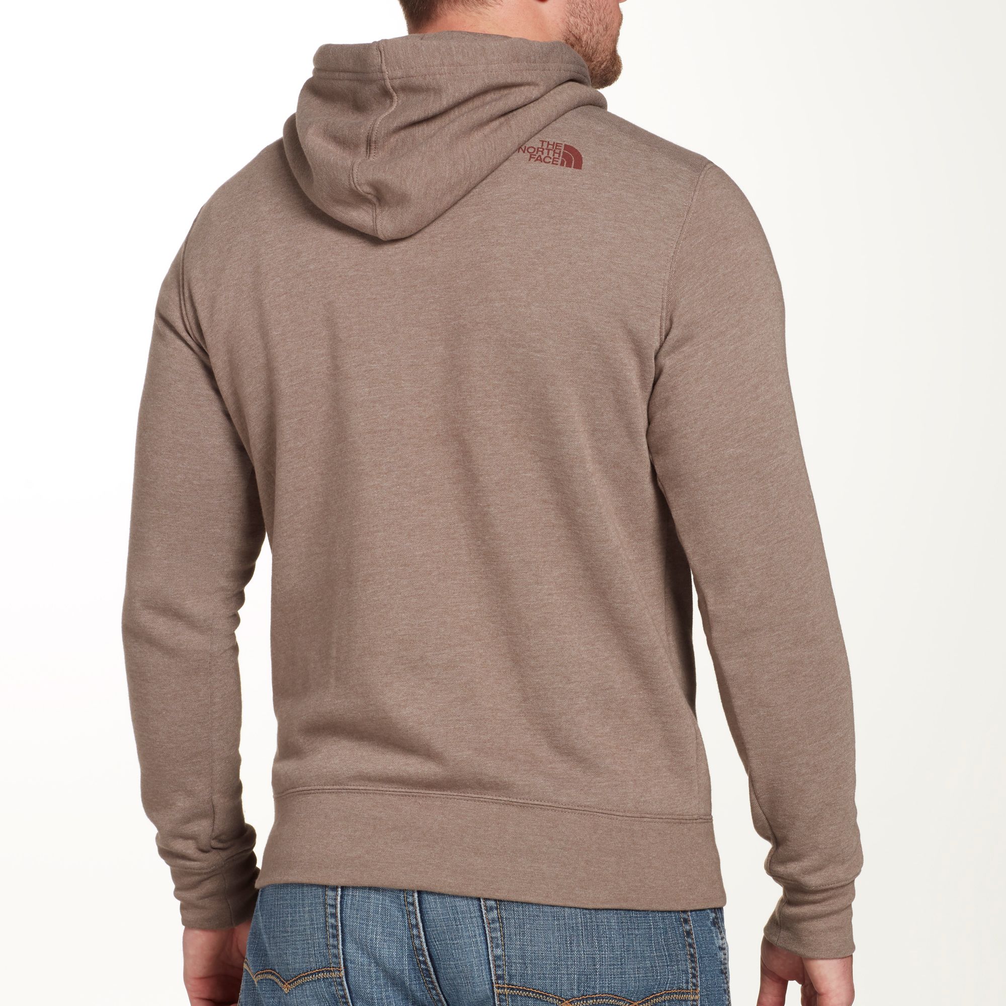 the north face brown hoodie