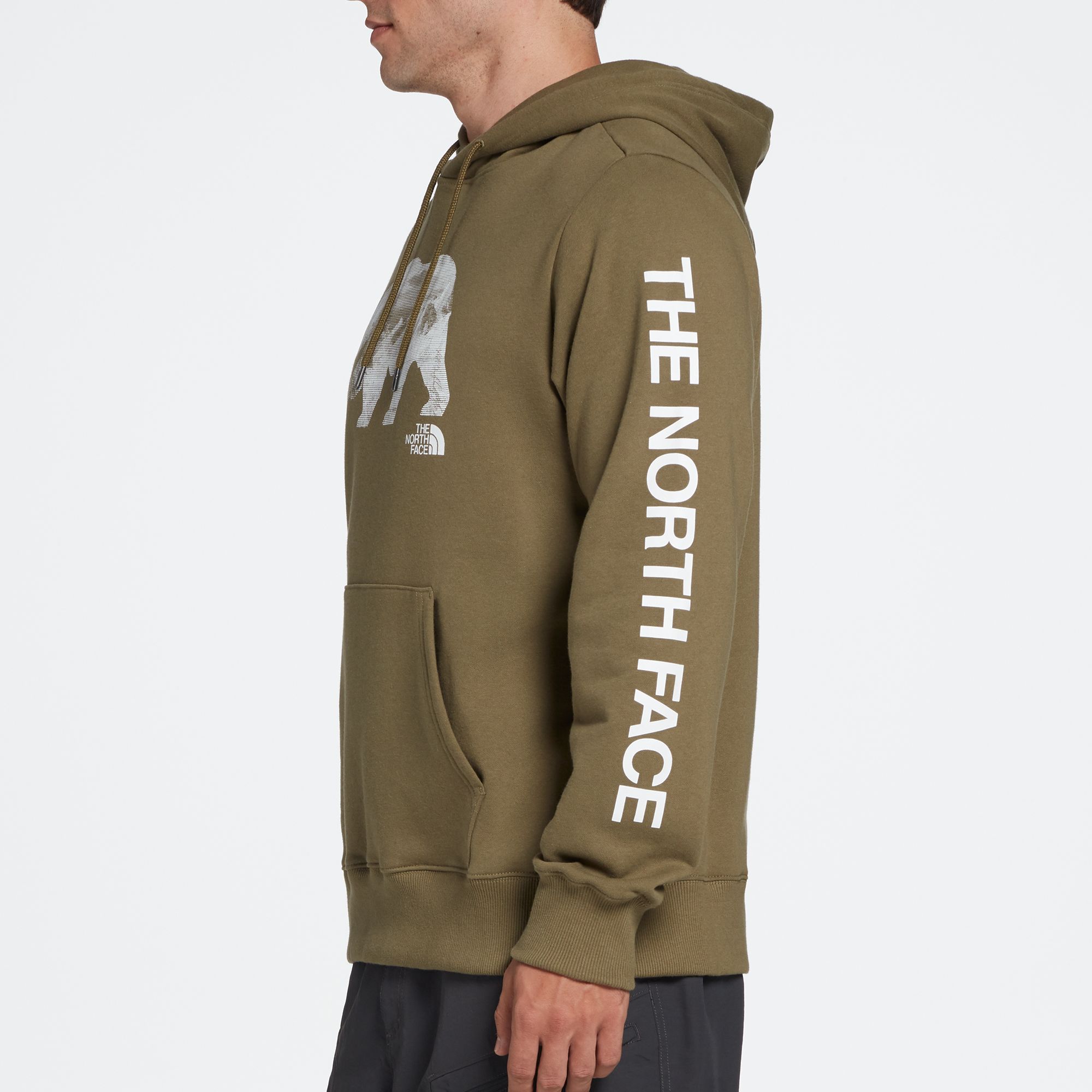 the north face men's pullover big bear hoodie