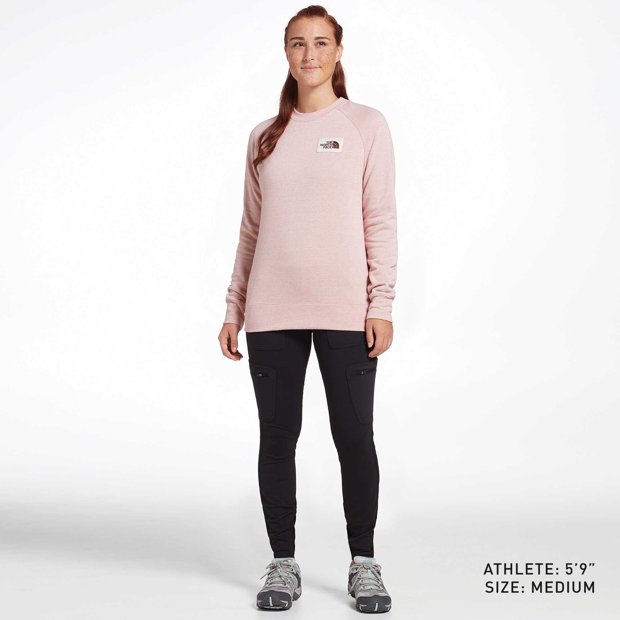 north face women's heritage crew