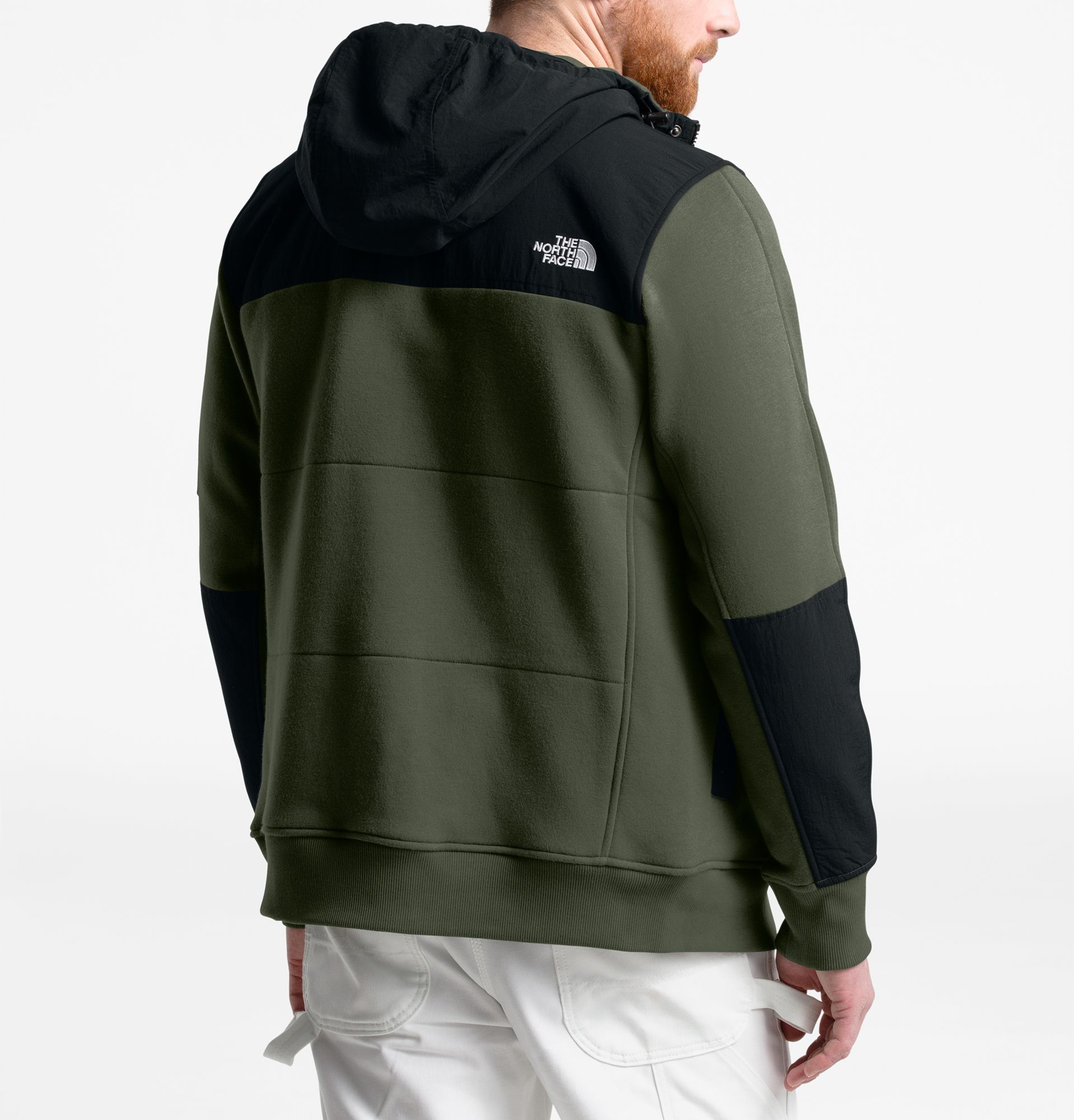 the north face hooded fleece