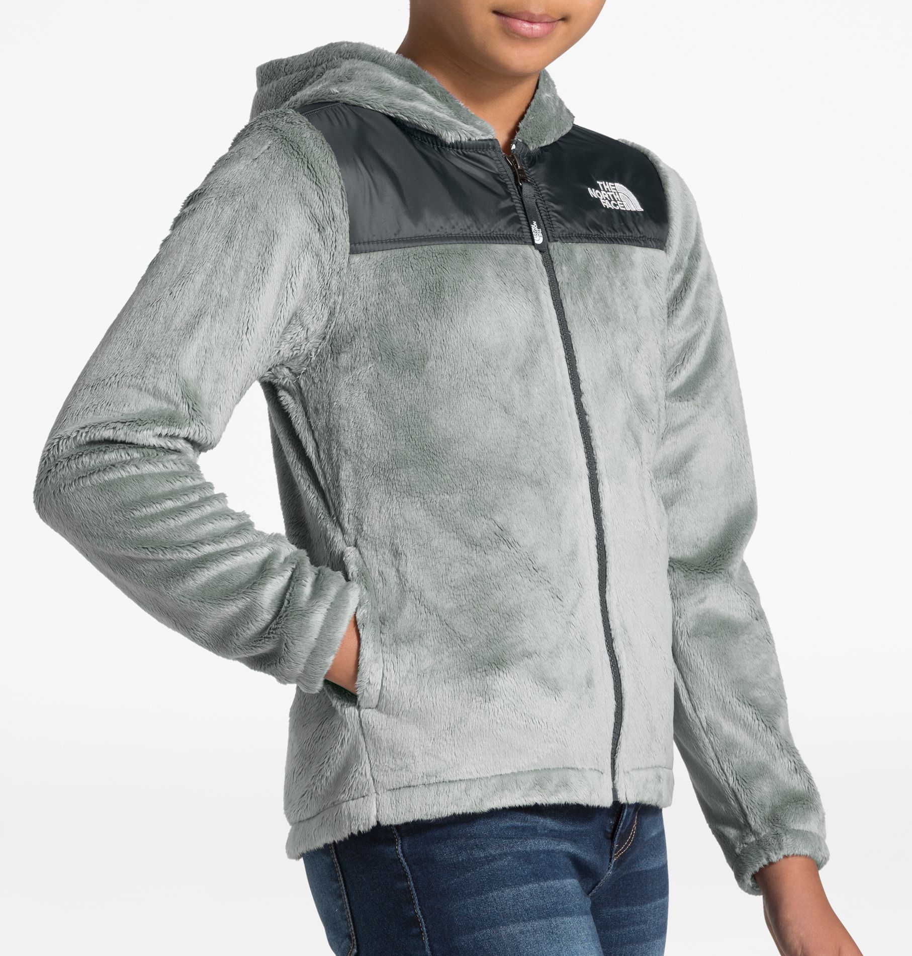 north face osito jacket with hood