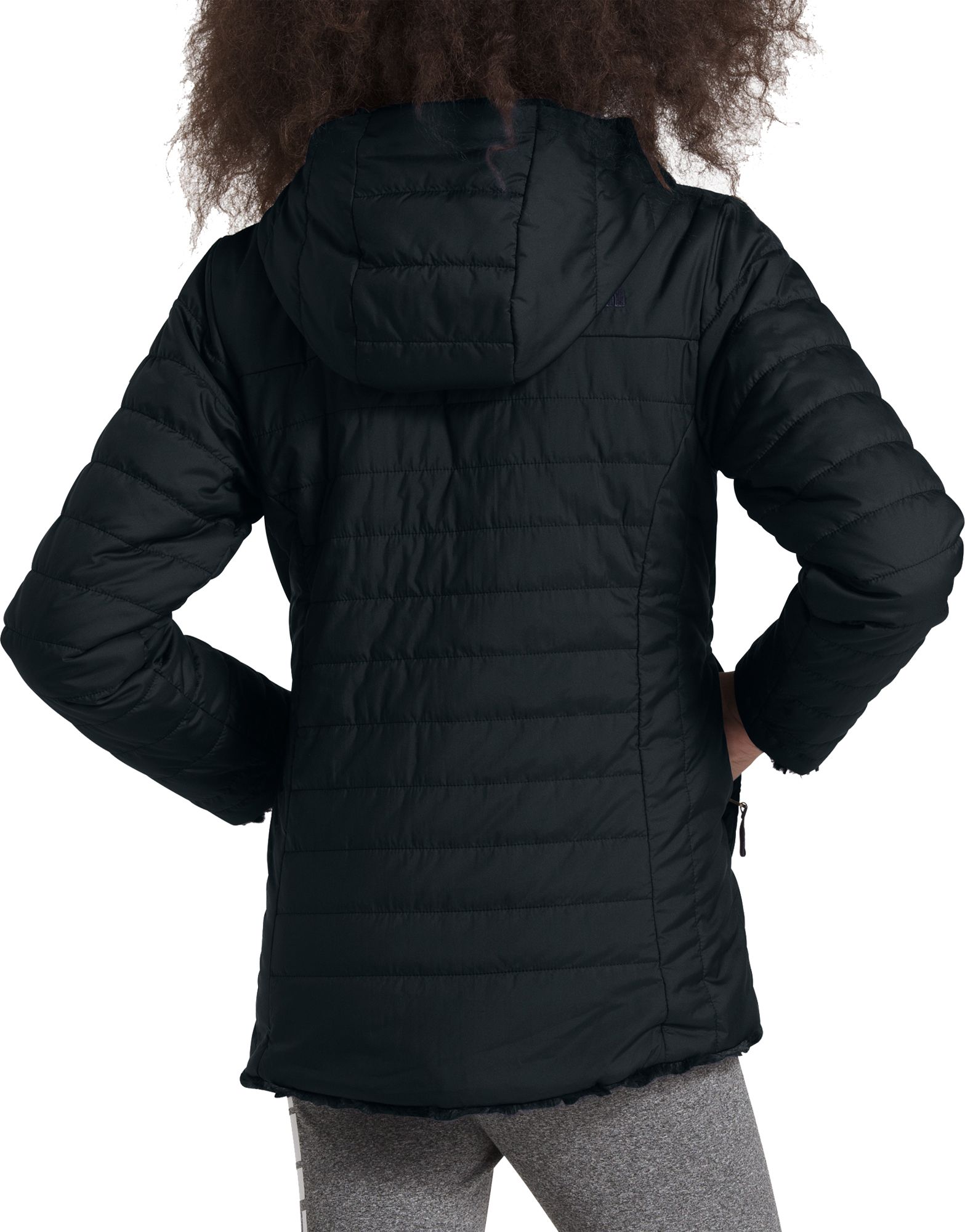 mossbud swirl hooded parka