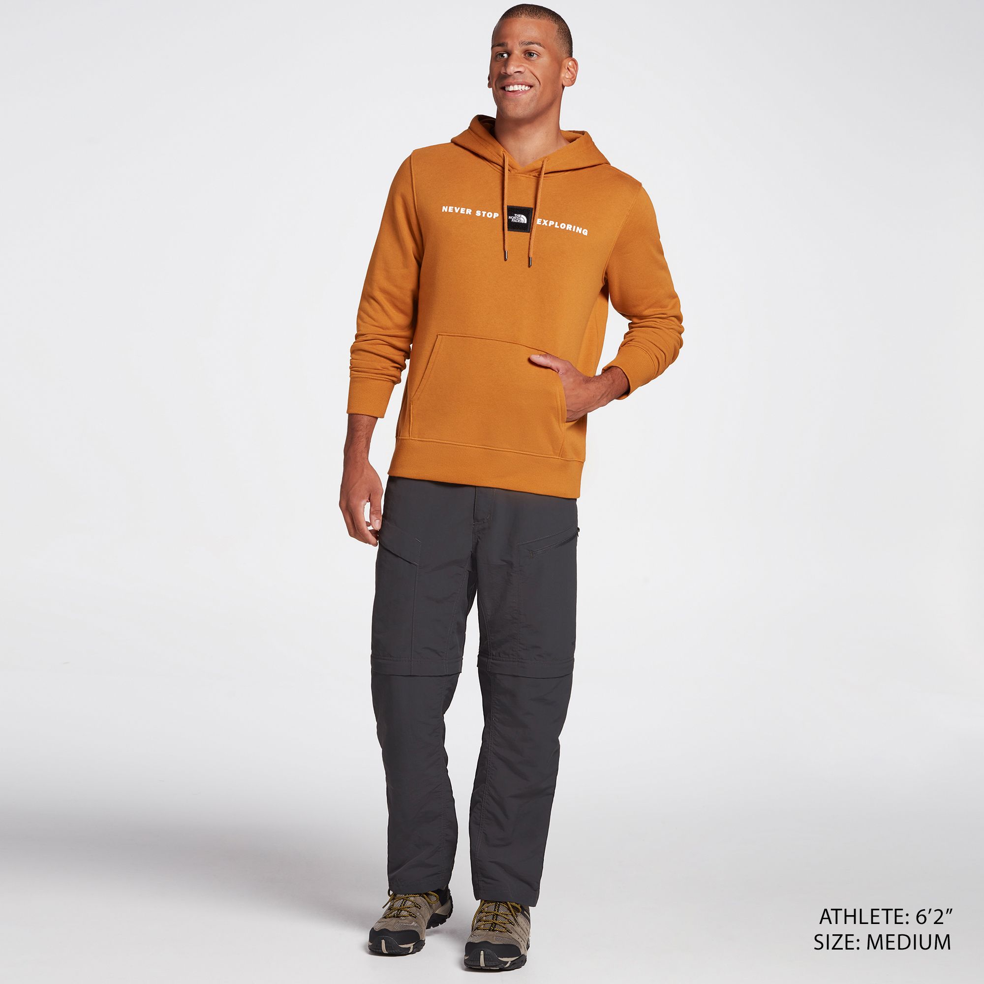 the north face men's red's pullover hoodie