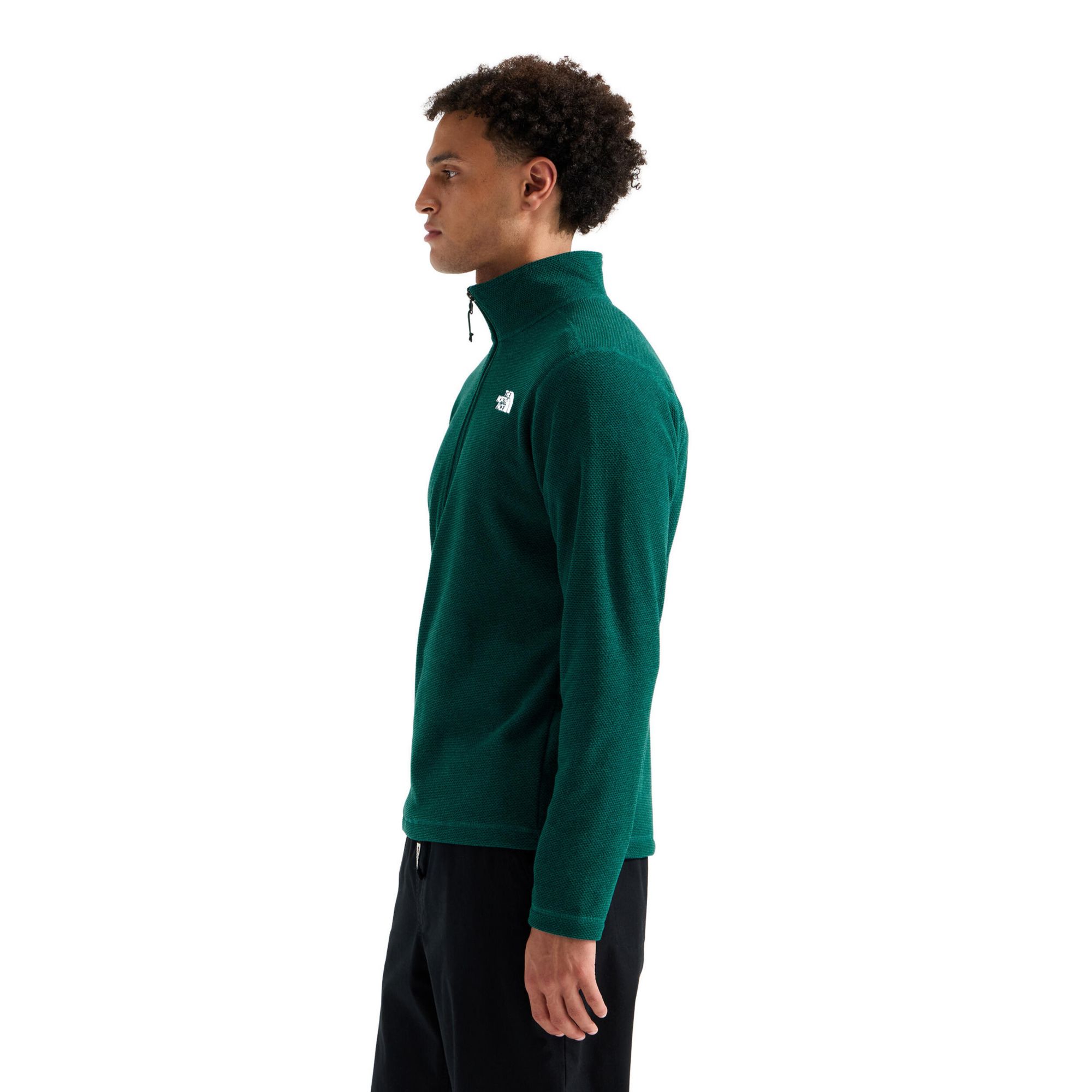The North Face Men's Textured Cap Rock Fleece 1/4 Zip Pullover product image