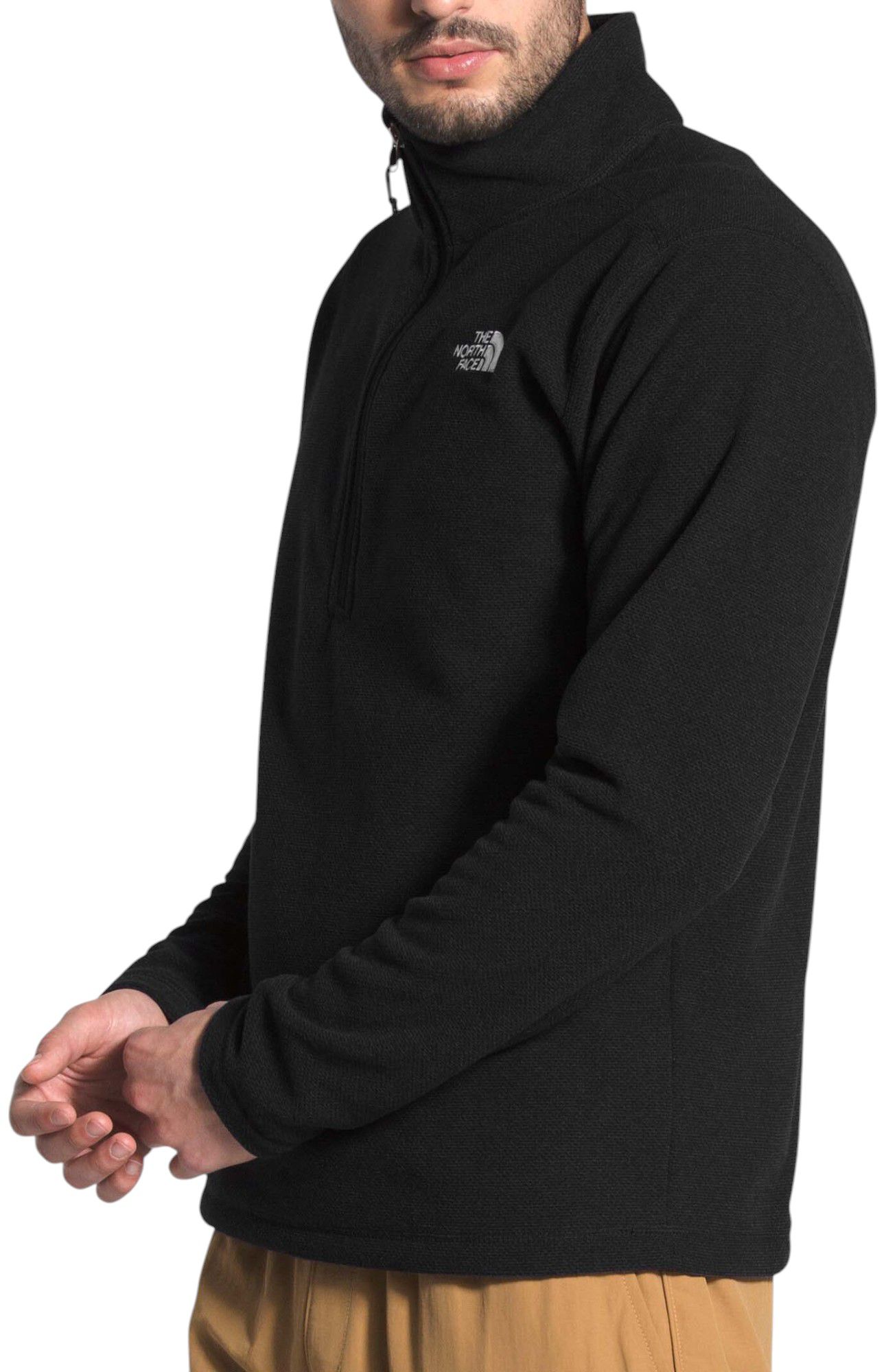 The North Face Men's Textured Cap Rock Fleece 1/4 Zip Pullover product image