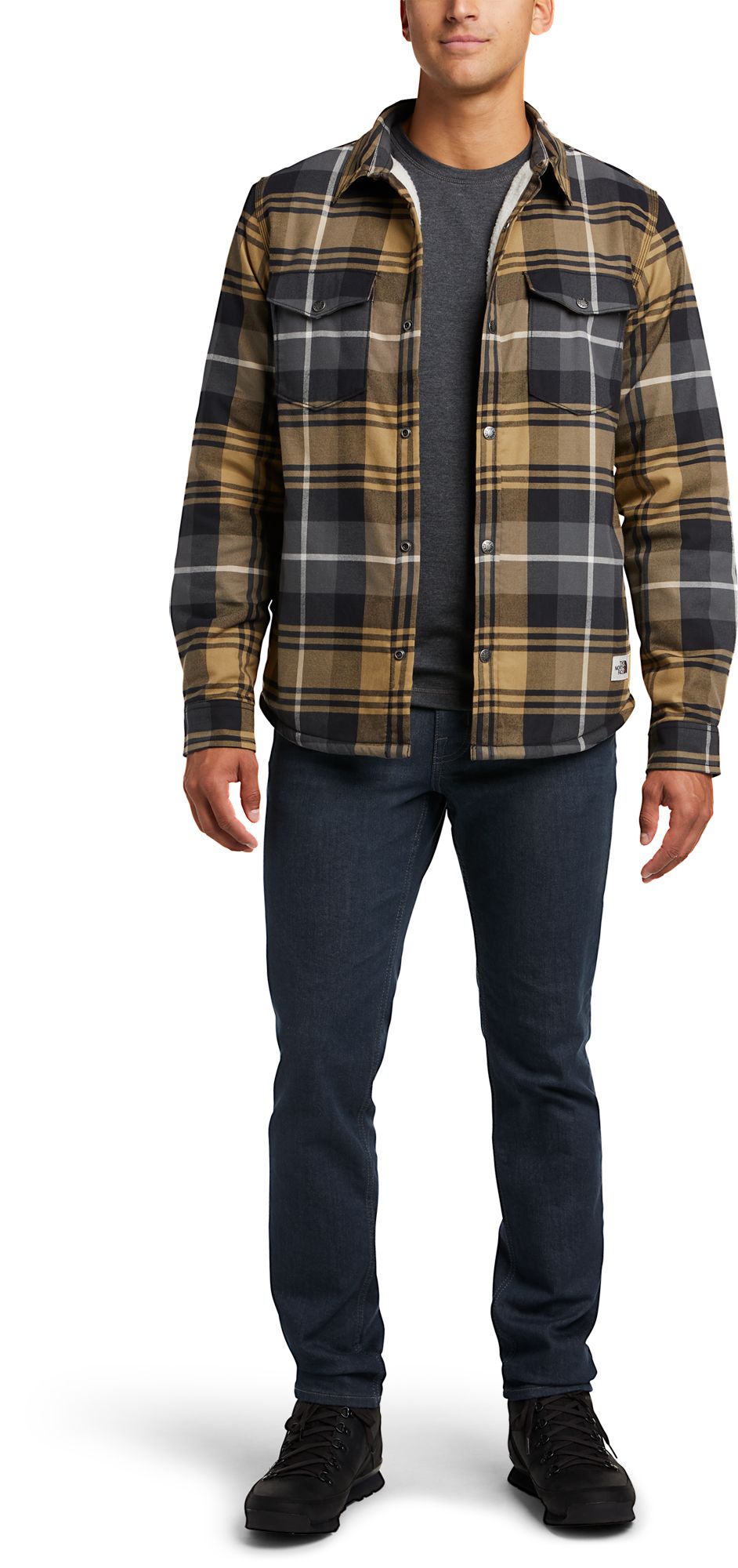 the north face plaid jacket