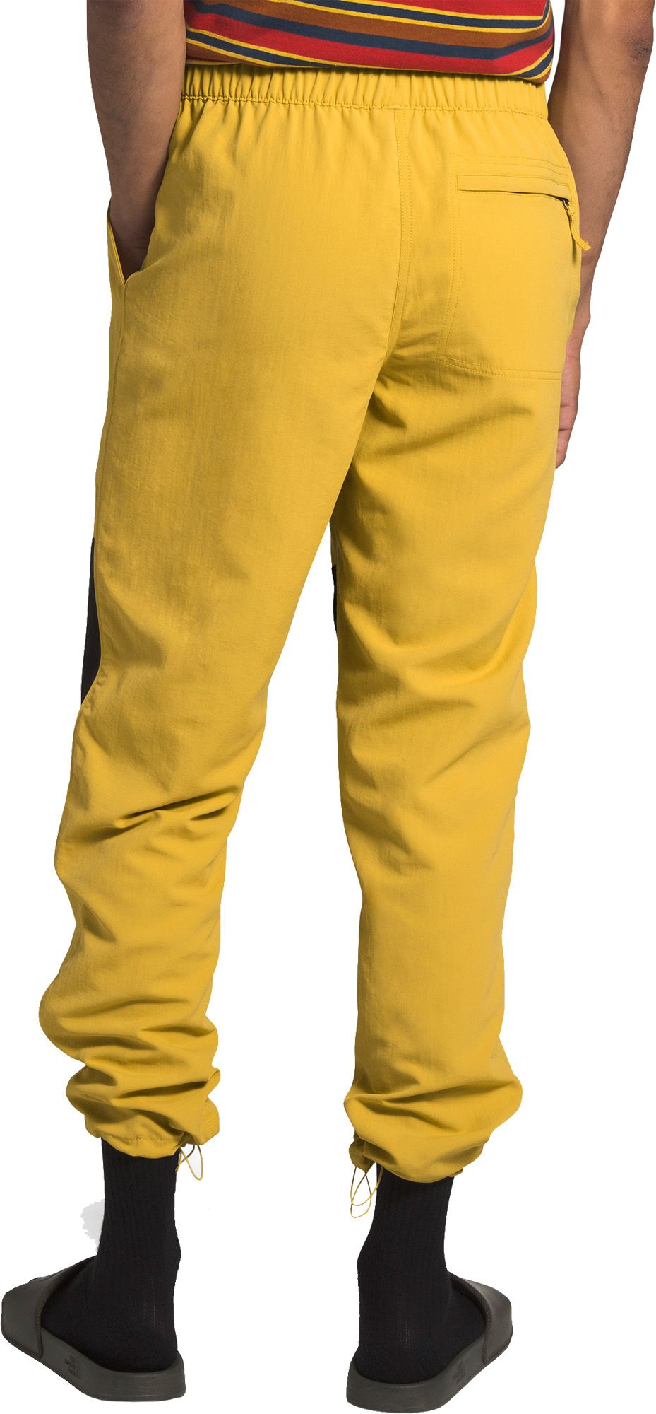 north face yellow pants