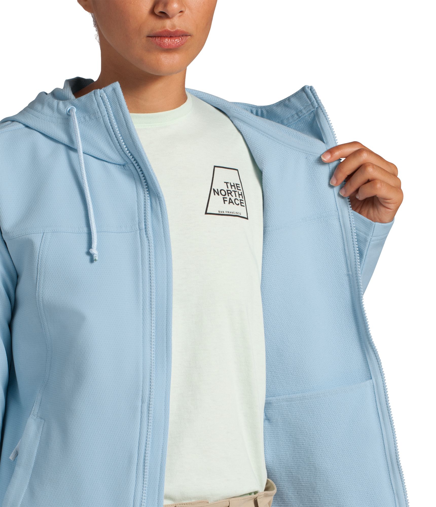 women's tekno hoodie full zip