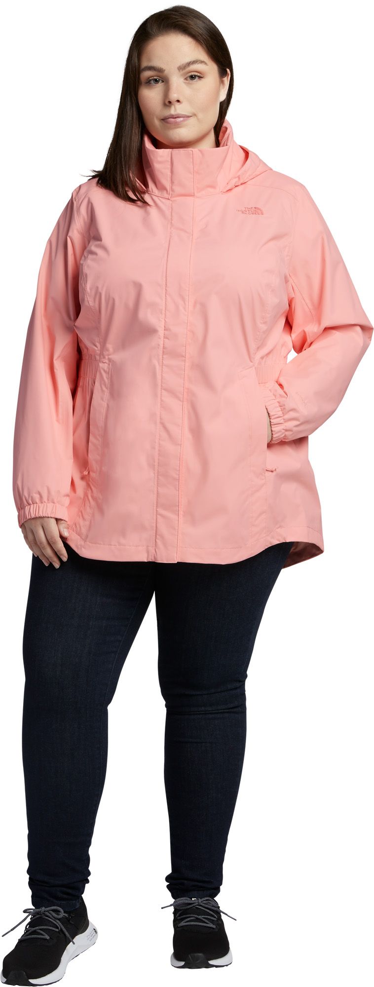 the north face women's plus size rain jackets