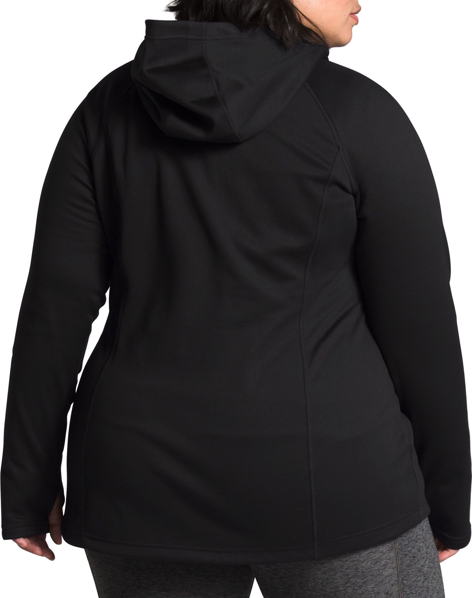 plus size north face hoodie