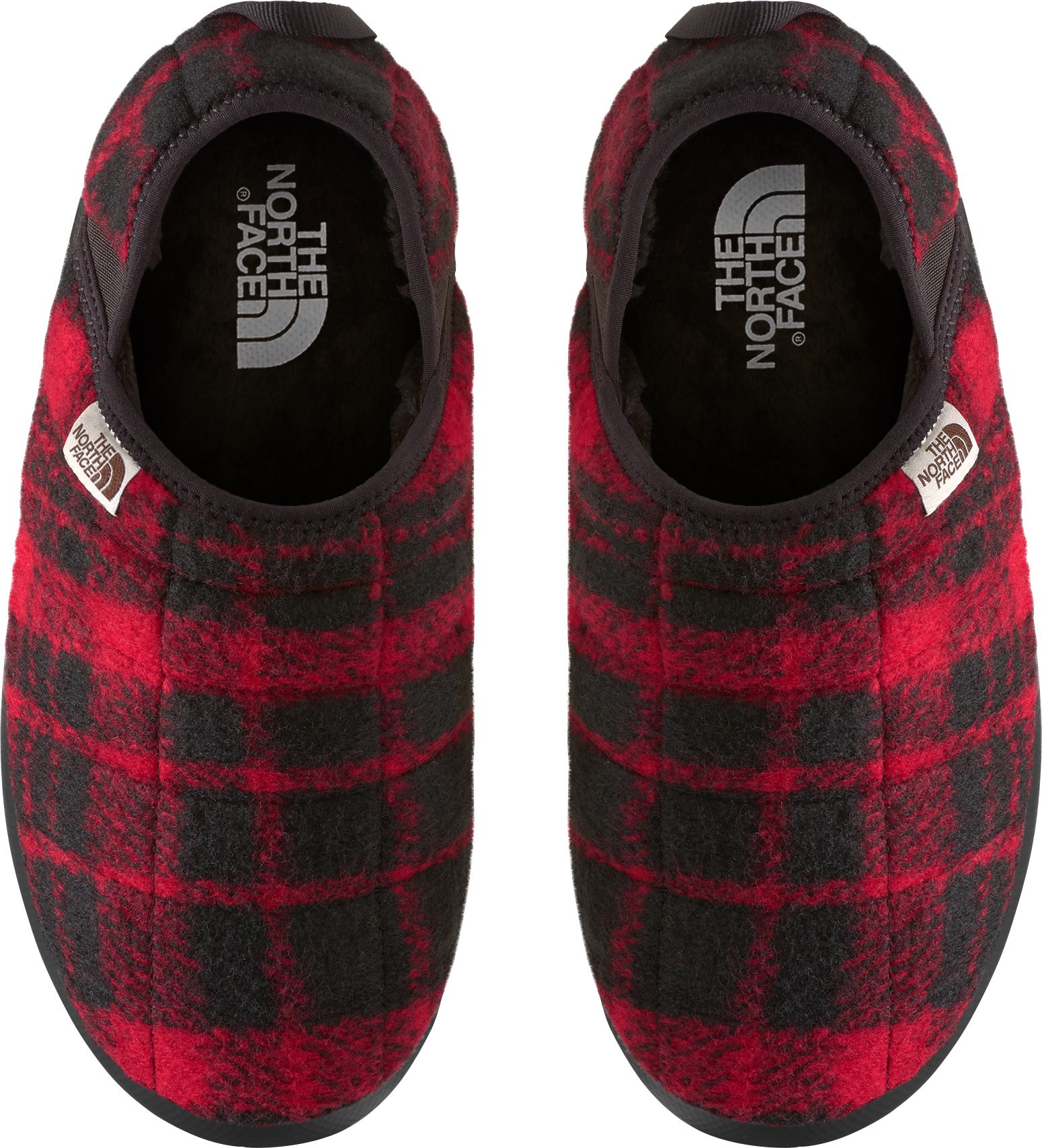 north face wool slippers