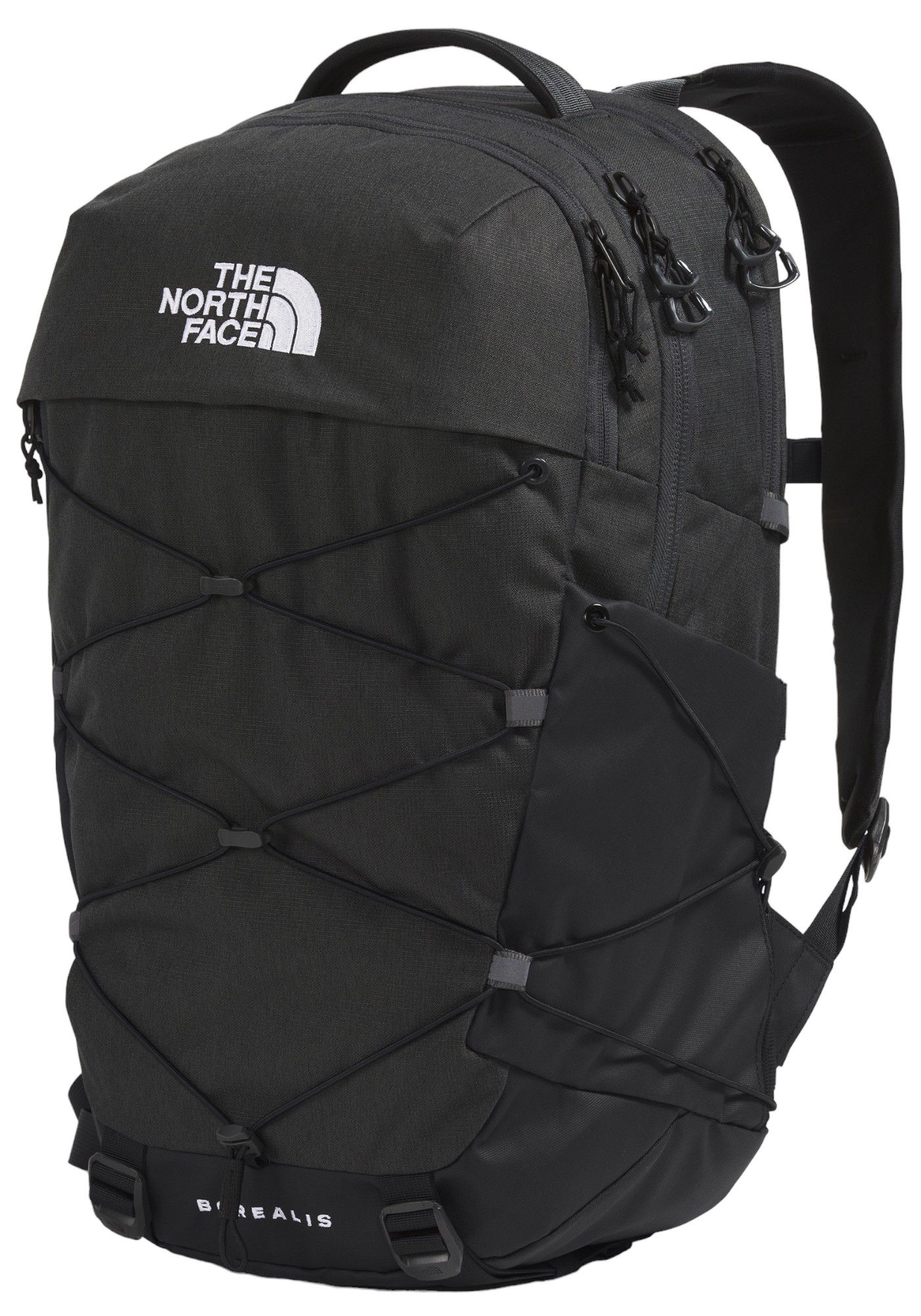 The North Face Borealis Limited offers Edition Patch Backpack Black Gray School Hiking