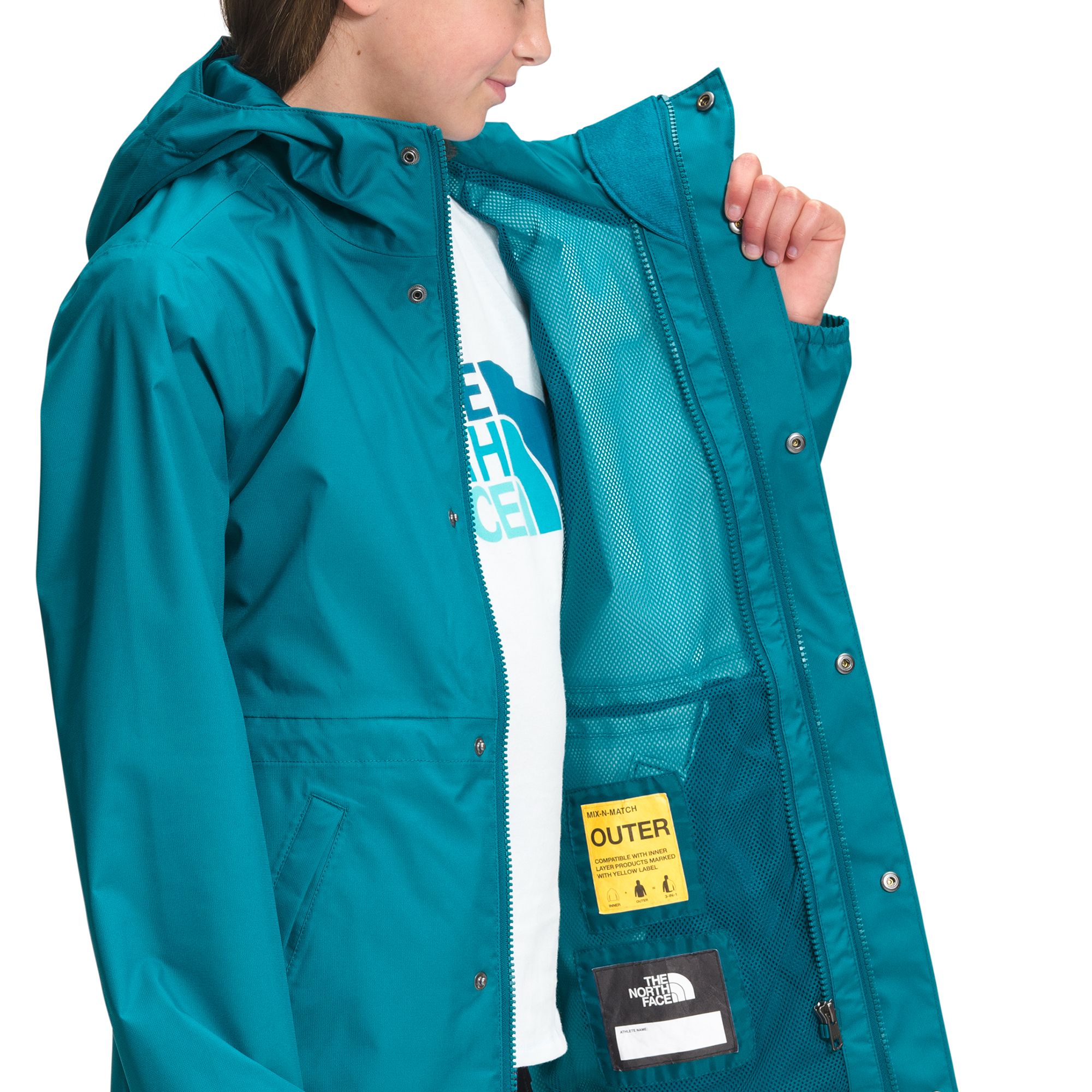 The North Face Girls' DryVent Mountain Snapper Parka product image