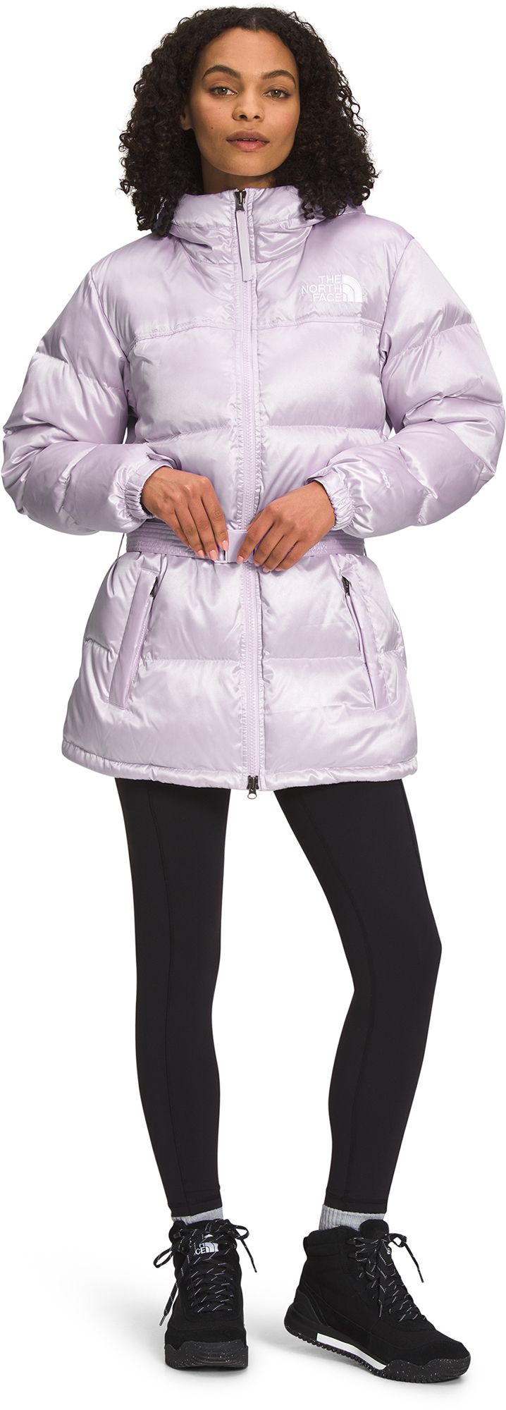  THE NORTH FACE Women's Women's Nuptse Belted Long