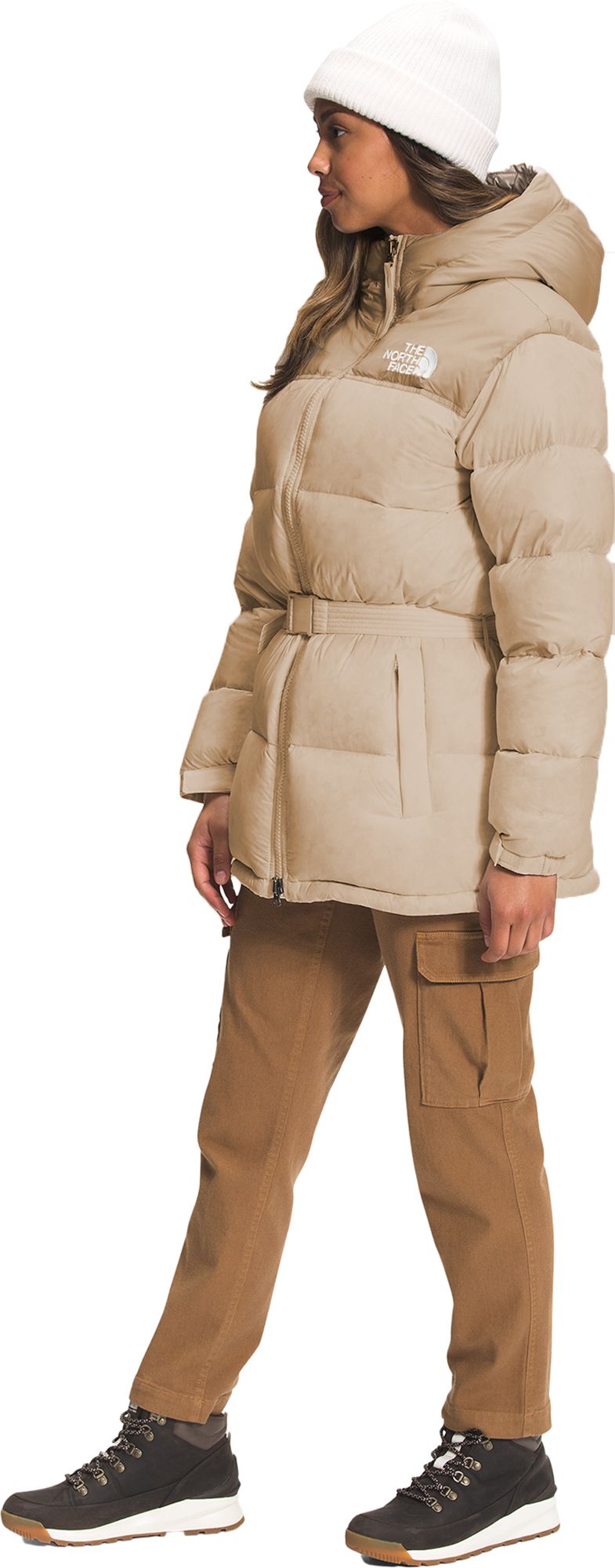 north face mid length jacket