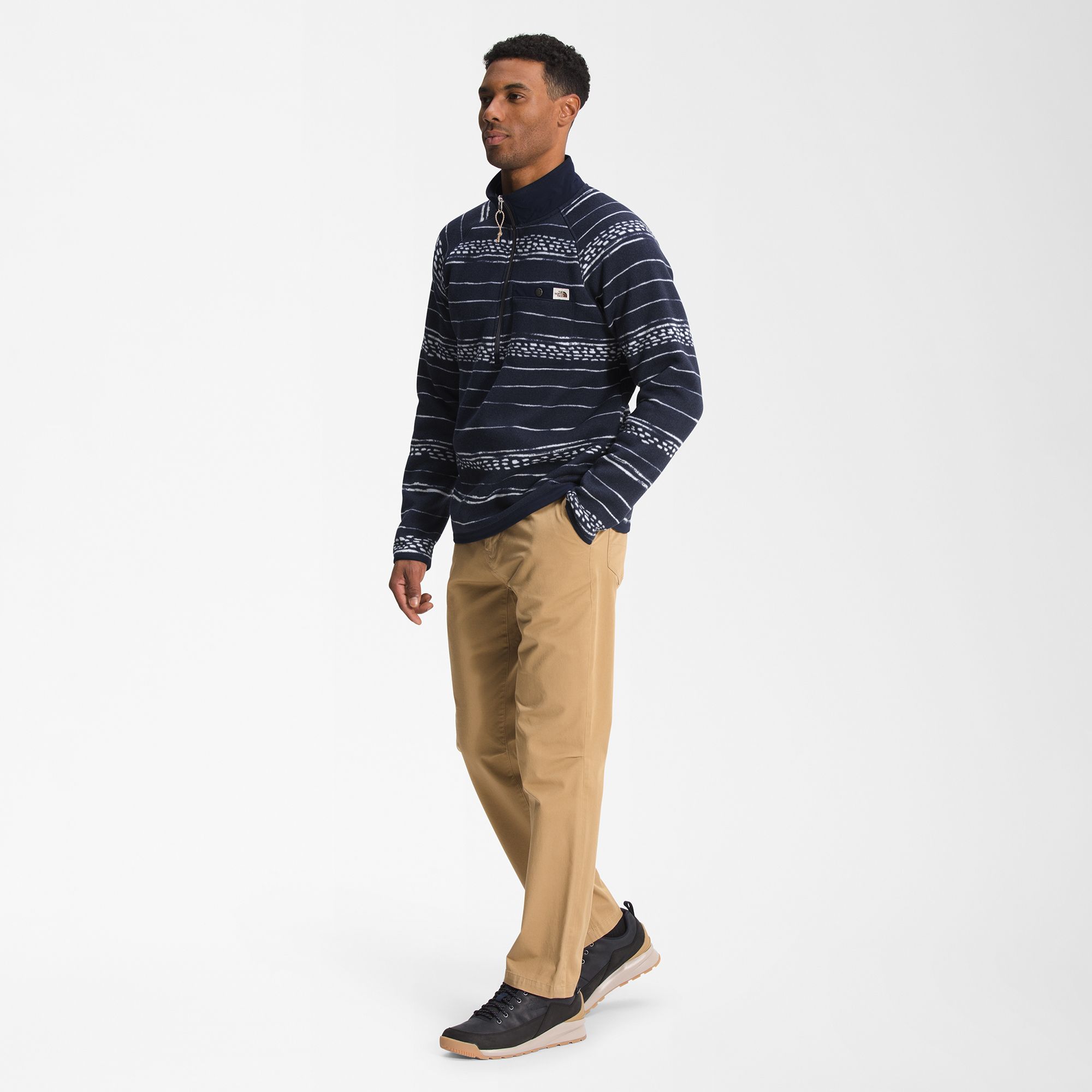 The North Face Men's Printed Gordon Lyons 1/4 Zip Pullover Fleece product image