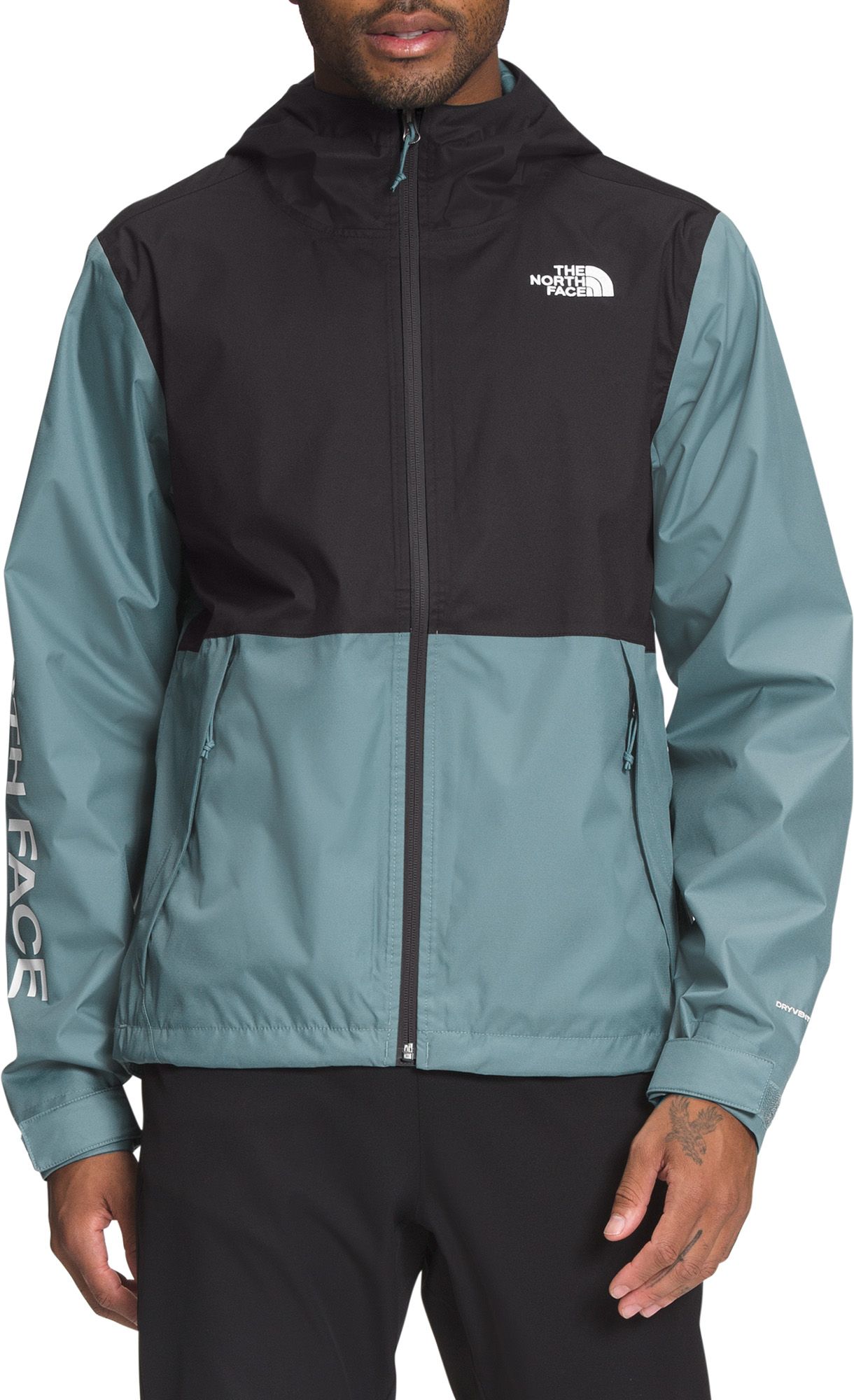 the north face men's millerton hooded rain jacket