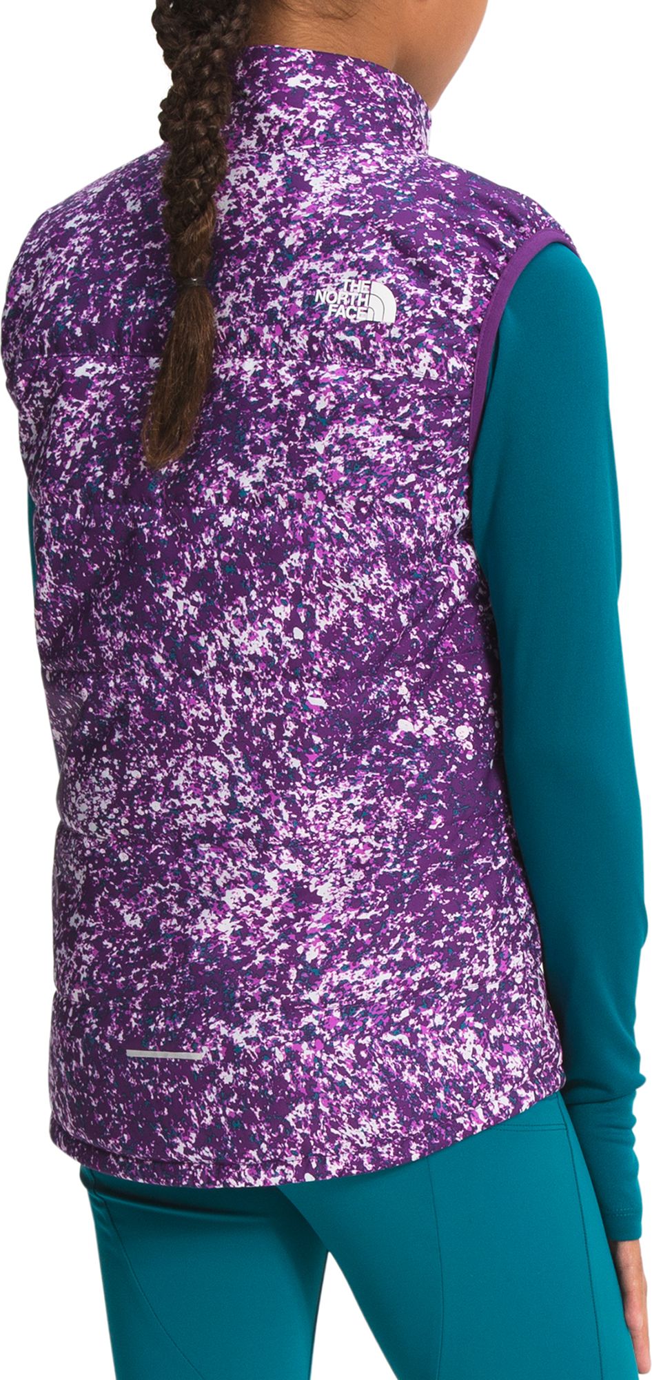 The North Face Girls' Printed Reactor Insulated Vest product image
