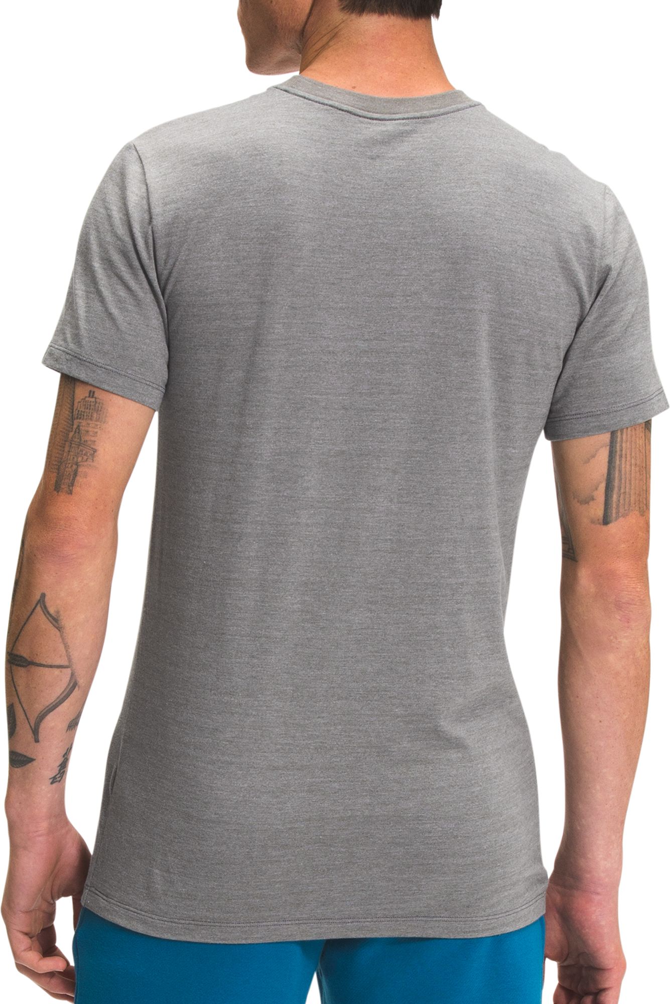 The North Face Men's Logo Marks Tri-Blend Short Sleeve T-Shirt product image