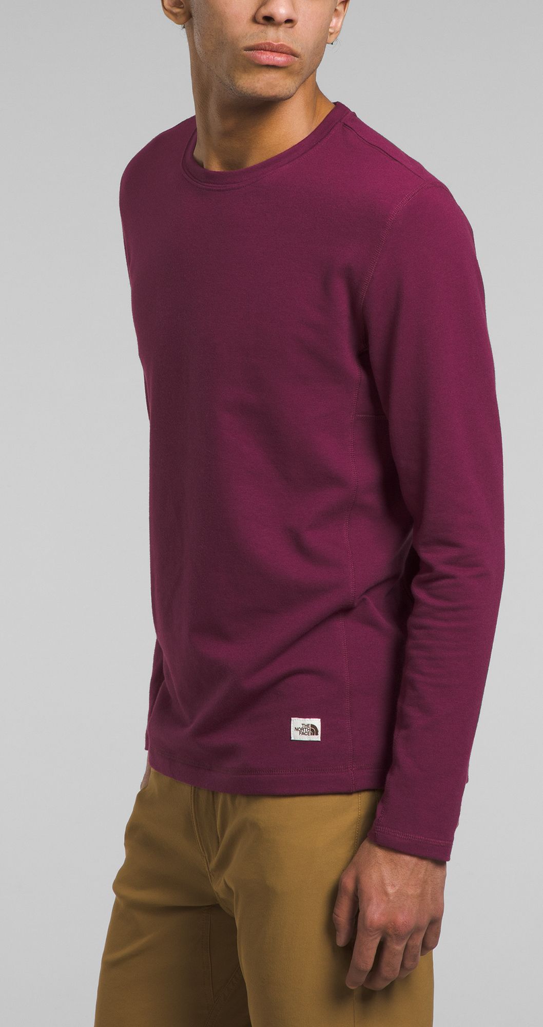 The North Face Men's Terry Crew Long Sleeve T-Shirt product image