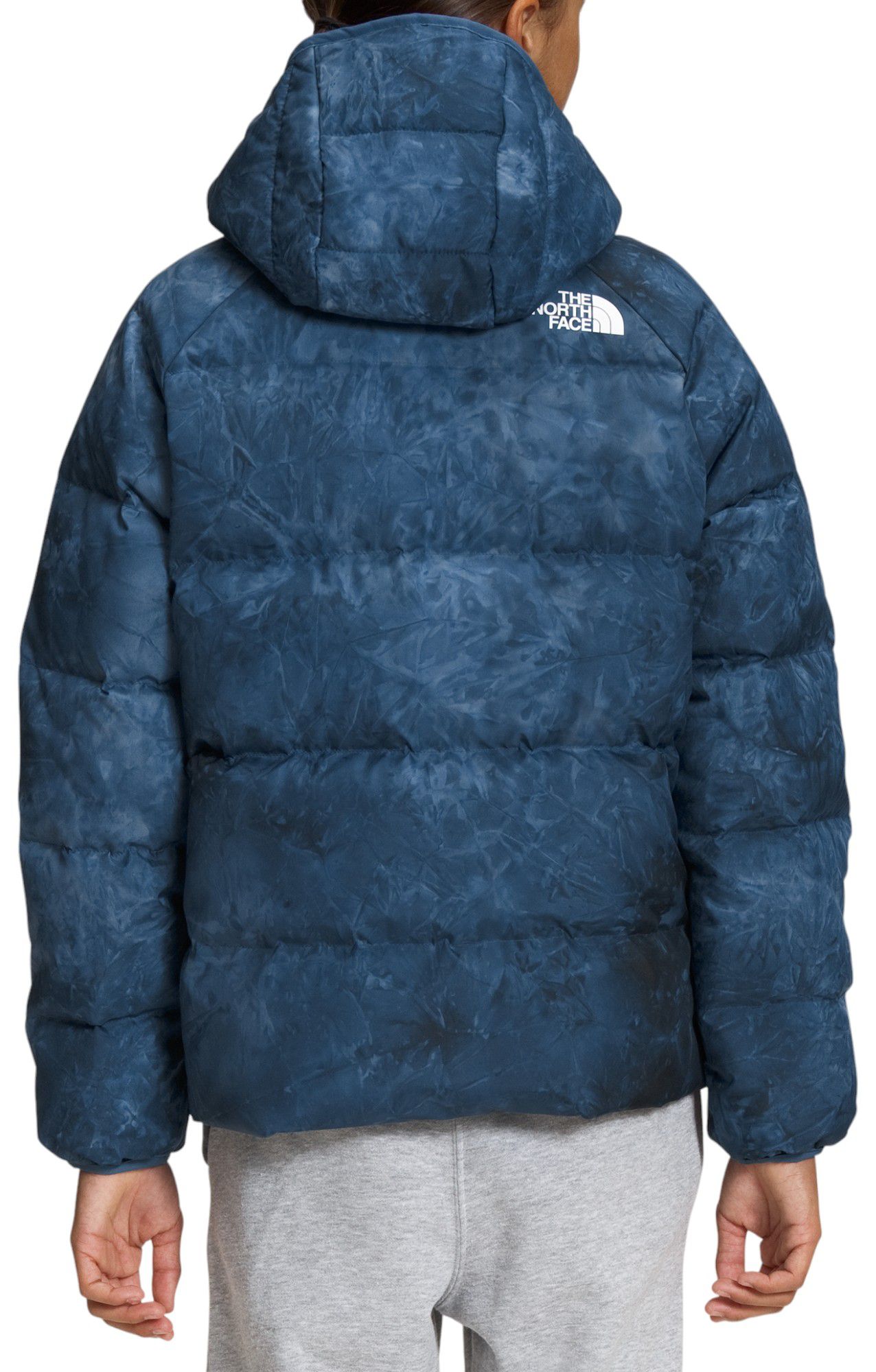 The North Face Boys Printed Reversible North Down Hooded Jacket product image