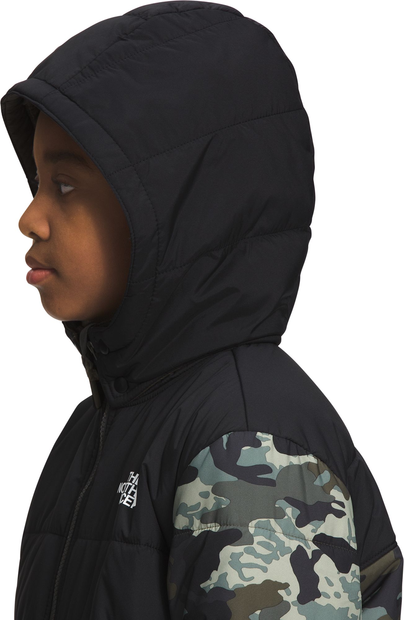 The North Face Boys' Printed Reversible Mount Chimbo Jacket product image