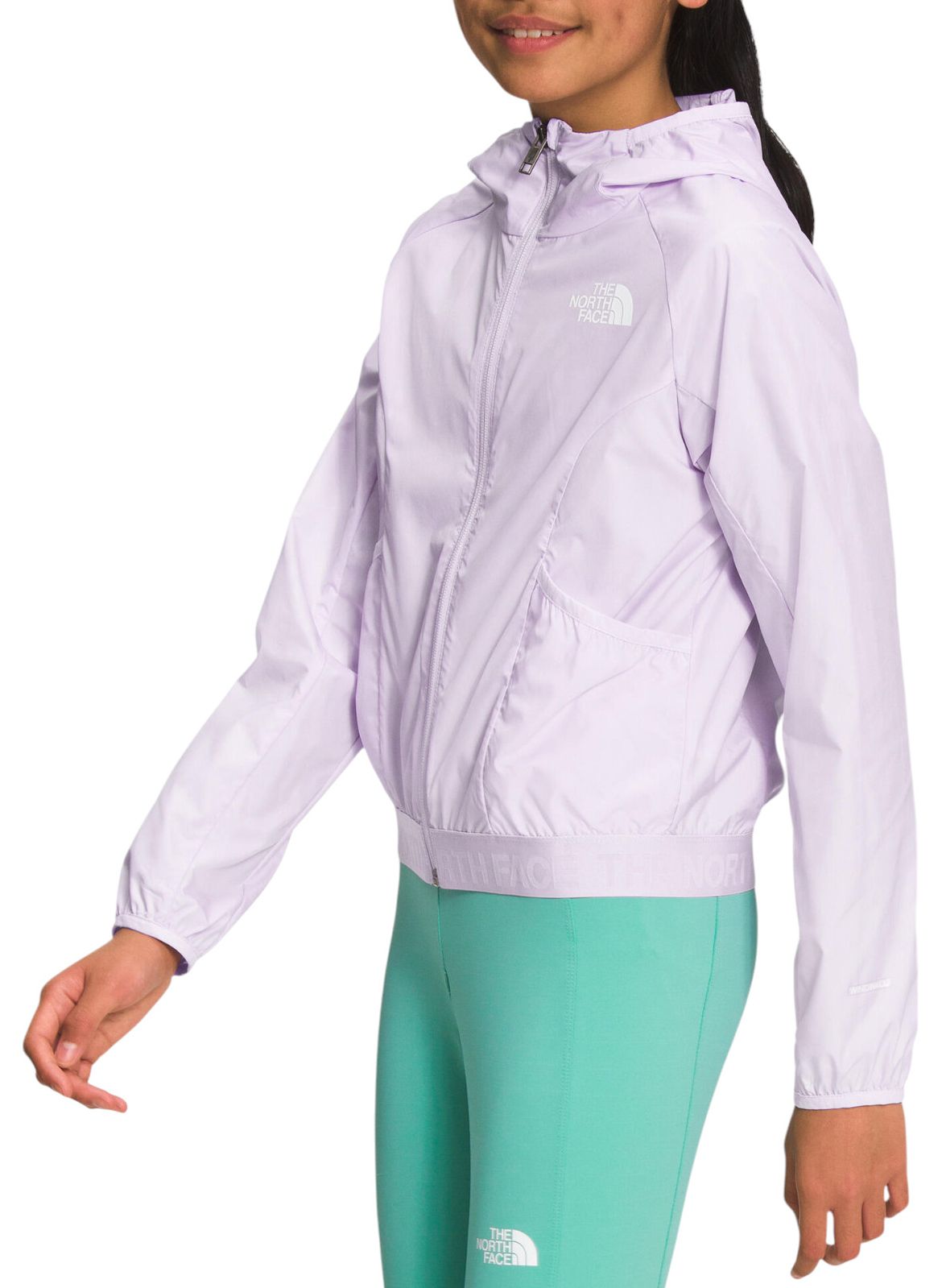 The North Face Girl's Never Stop Hooded Wind Jacket product image