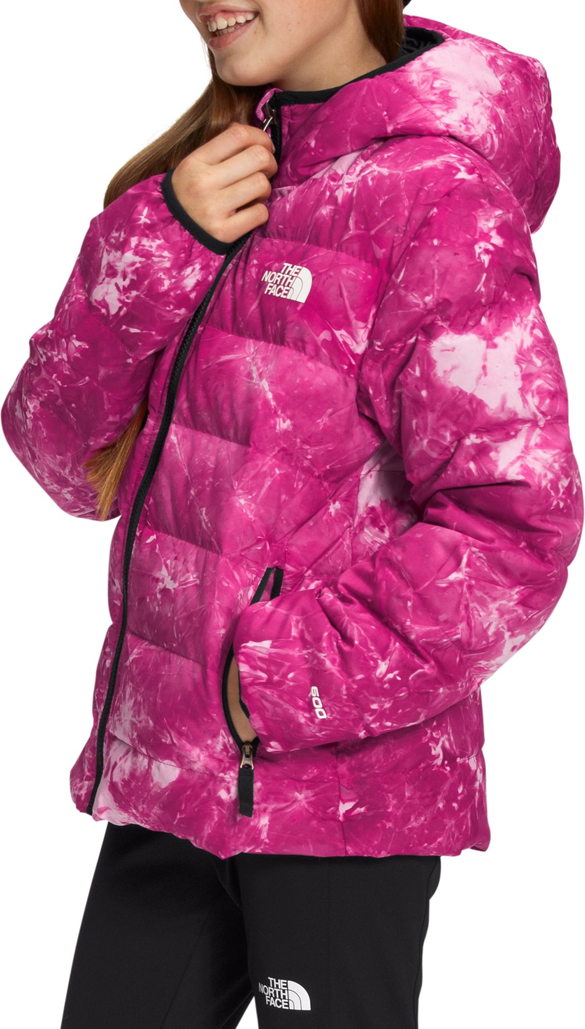 The North Face Girls' Printed Reversible North Down Jacket product image