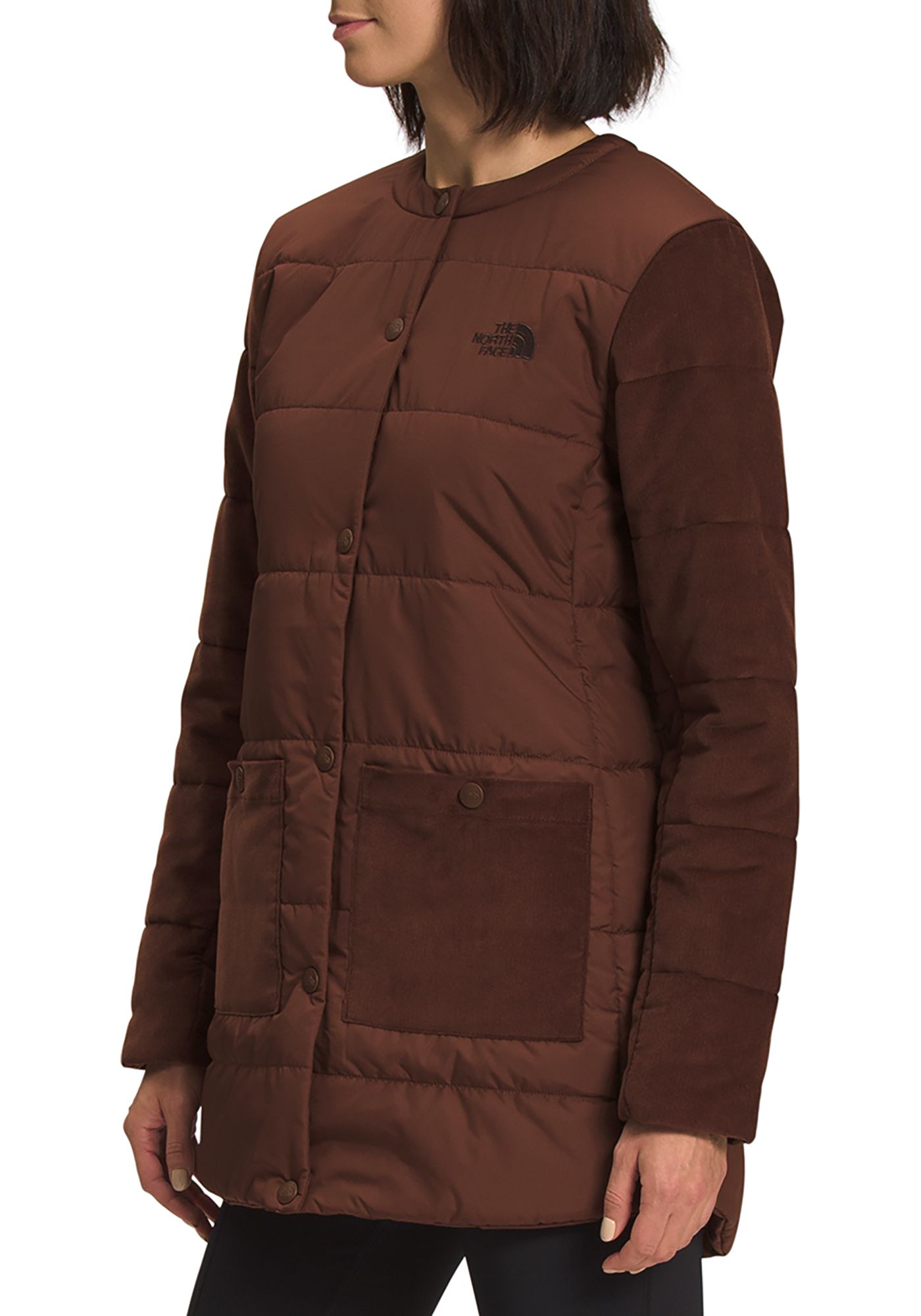 The North Face Women s Harway Collarless Midi Jacket Dick s Sporting Goods