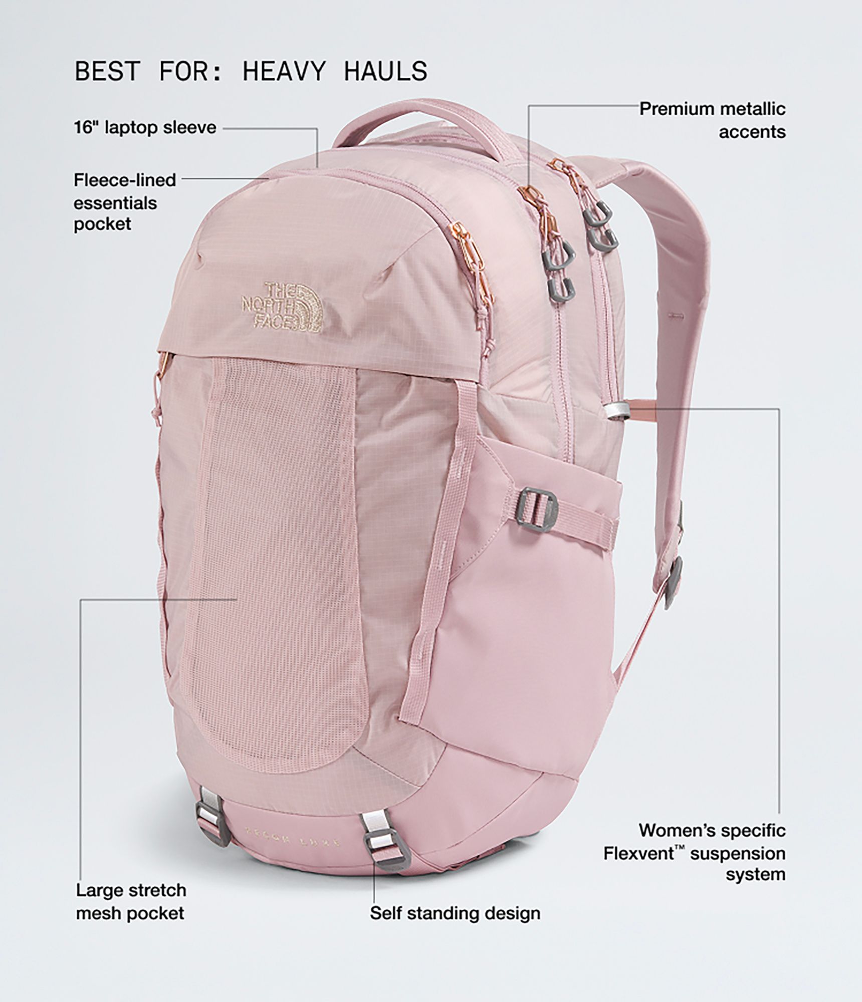 is north face mainly designing backpack for women The Women's Vault Everyday Laptop When TNF built the Borealis The North Face Women's Borealis