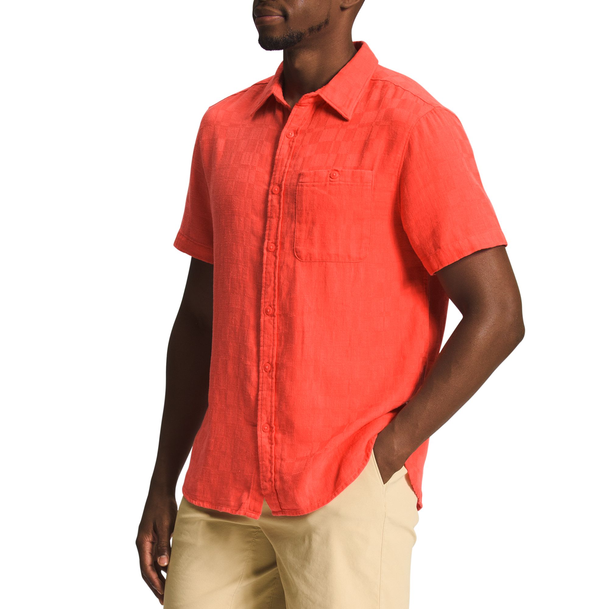 The North Face Men's Loghill Jacquard Short Sleeve Shirt product image
