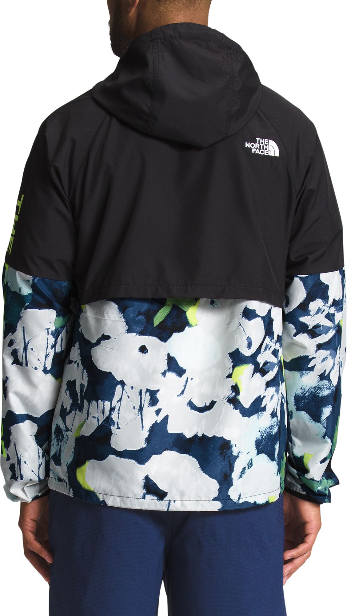 The North Face Men's Printed Flyweight 2.0 Hooded Full Zip Windbreaker product image