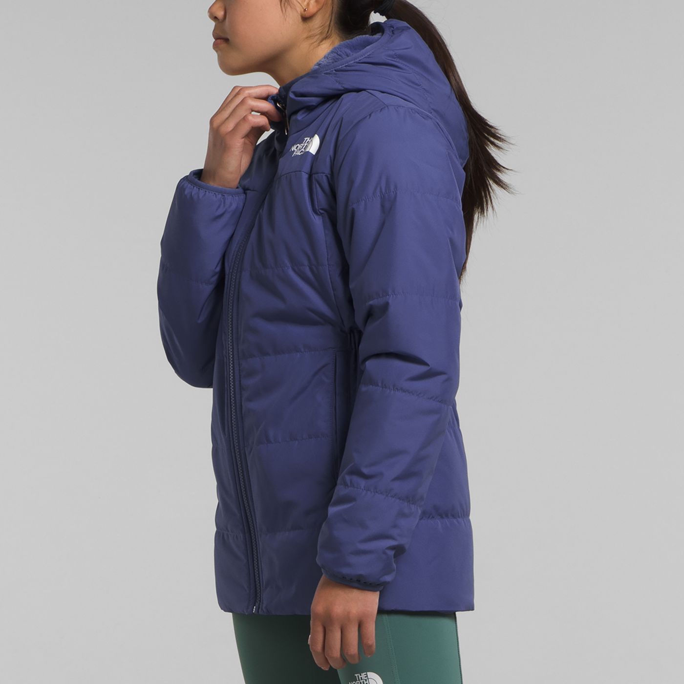 The North Face Girls Reversible Mossbud Parka Dick s Sporting Goods