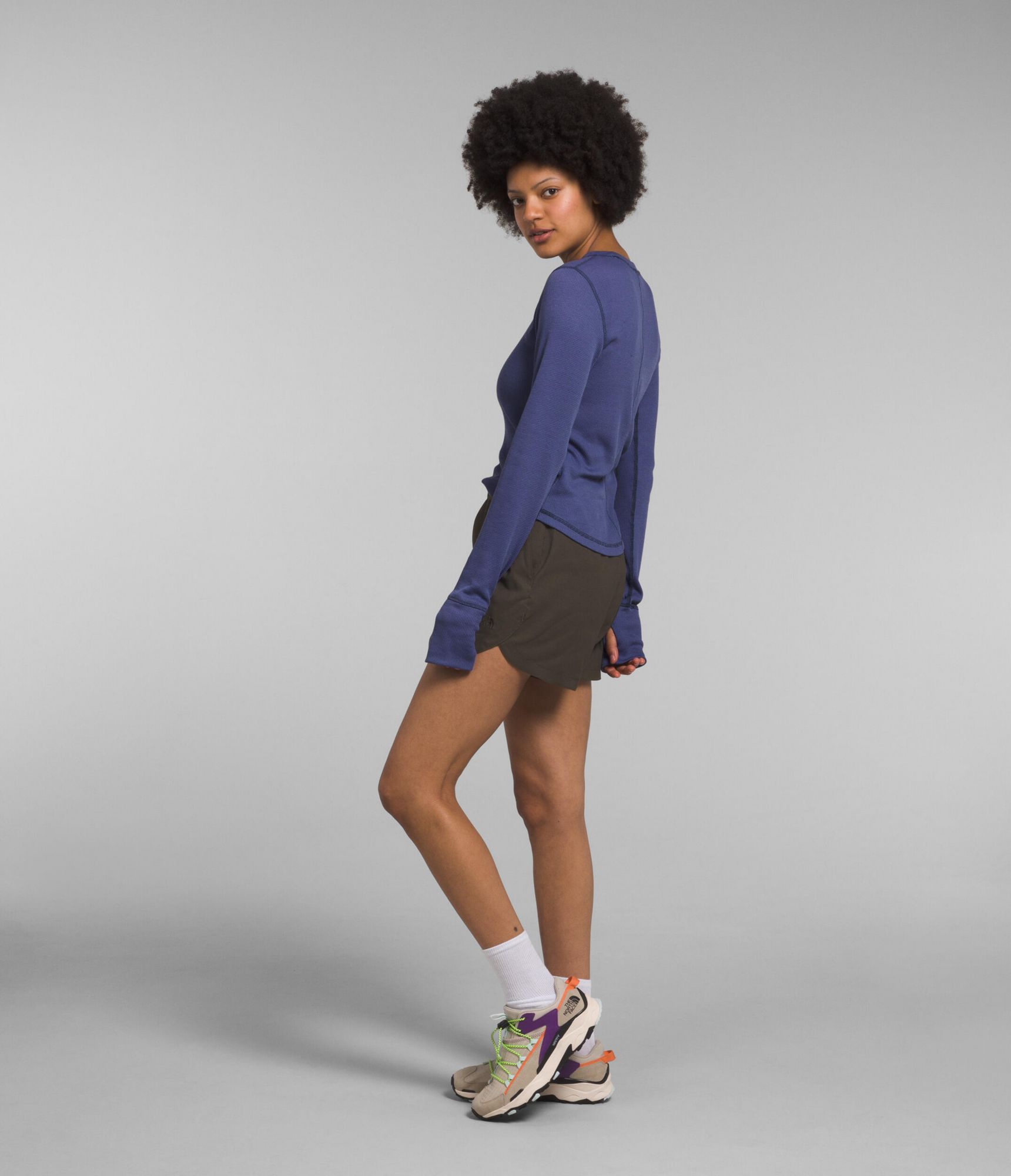 The North Face Women's Sunpeak Waffle Long Sleeve Shirt product image