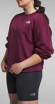 The North Face Evolution Oversized Crew Sweatshirt for Women in Green