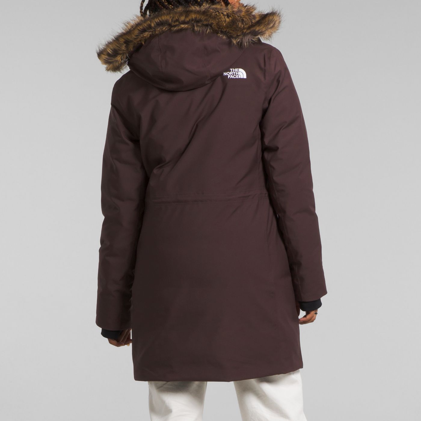 The North Face Large Arctic Parka Down Hooded outlet Marron Purple