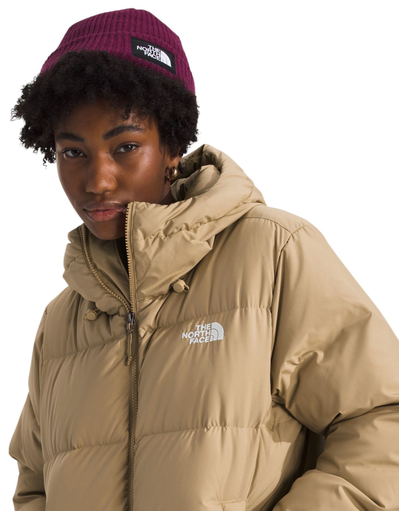 North face knit parka best sale