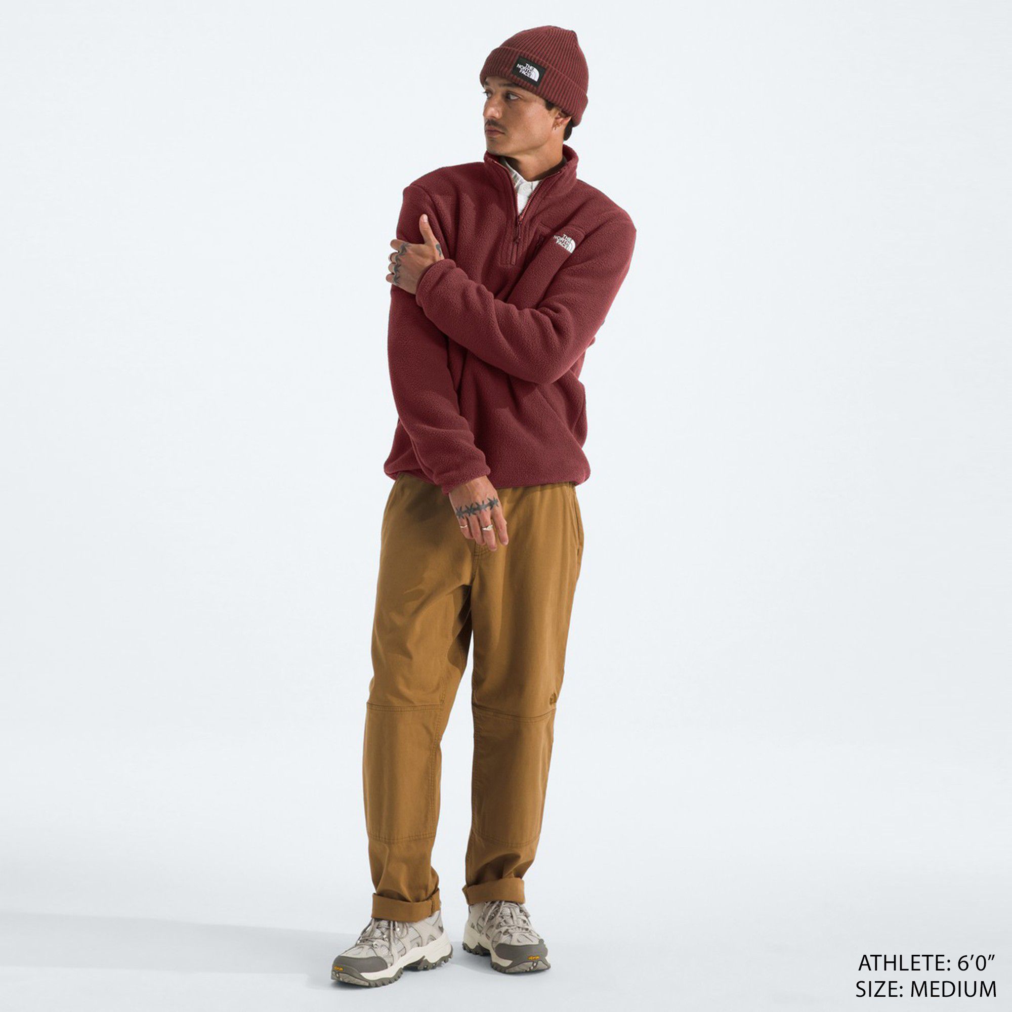 The North Face Men's Yumiori 1/4 Zip Jacket product image